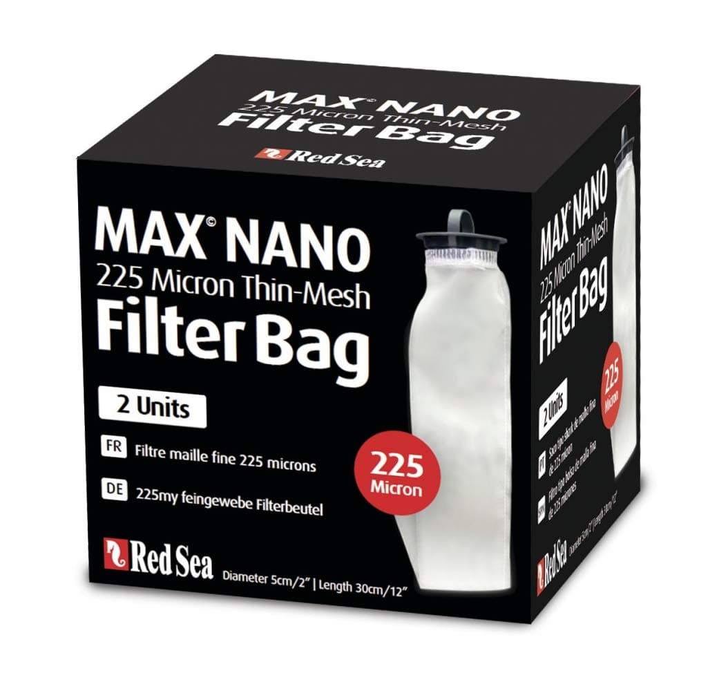 Max Nano Replacement 225 Micron Thin-Mesh Filter Bag, 2 Pack (730773405800)
