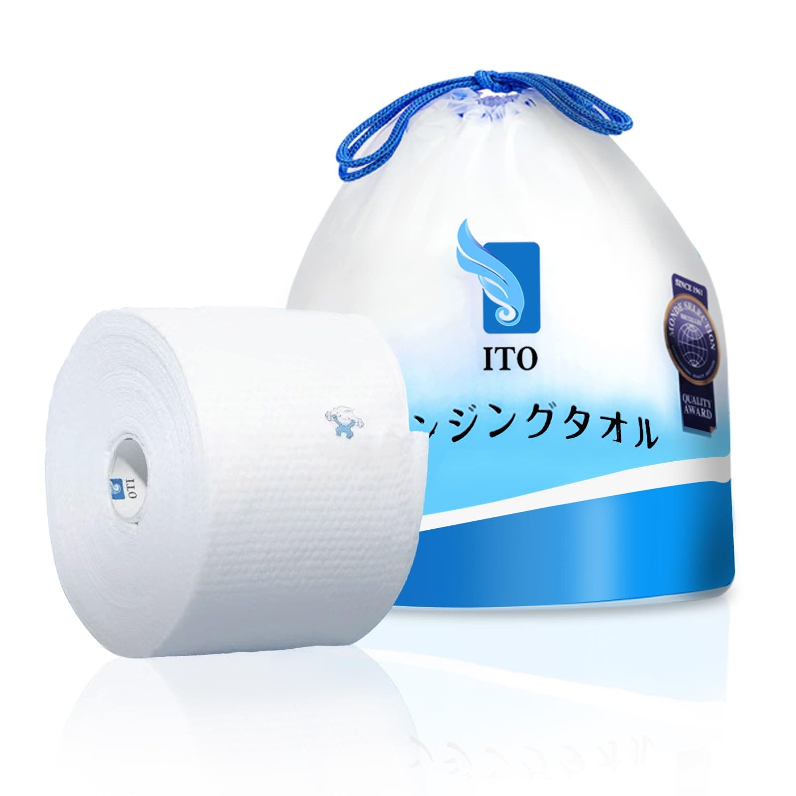 ITO Disposable Face Towel, Ultra-Soft 1-Second Quick-Dry Face Towels, Gentle for Sensitive Dry Oily Skin, Facial Towels for Daily Cleansing Makeup Removal (70 Count (Pack of 1))