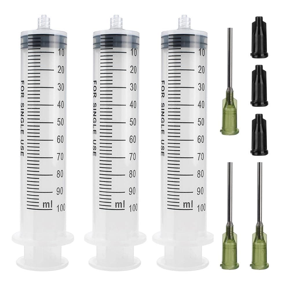 100ml syringe with needle