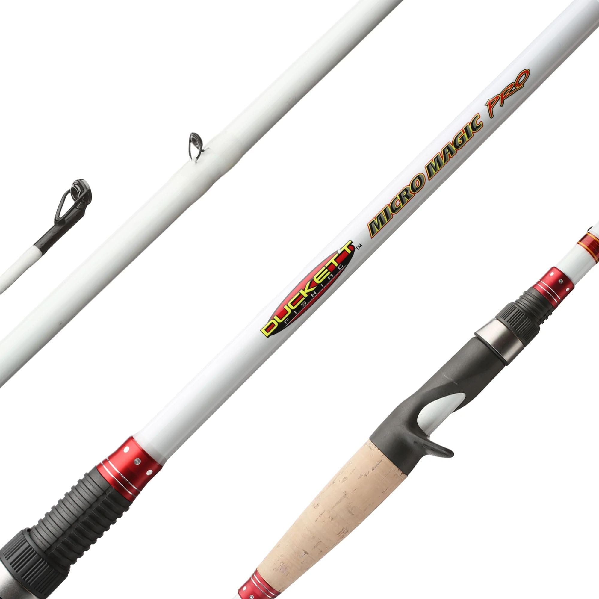 Micro Magic Pro Casting, Spinning & Crankin' Rods, Durable, Sensitive and Balanced Multi-Modulus Sensi-Touch Blanks