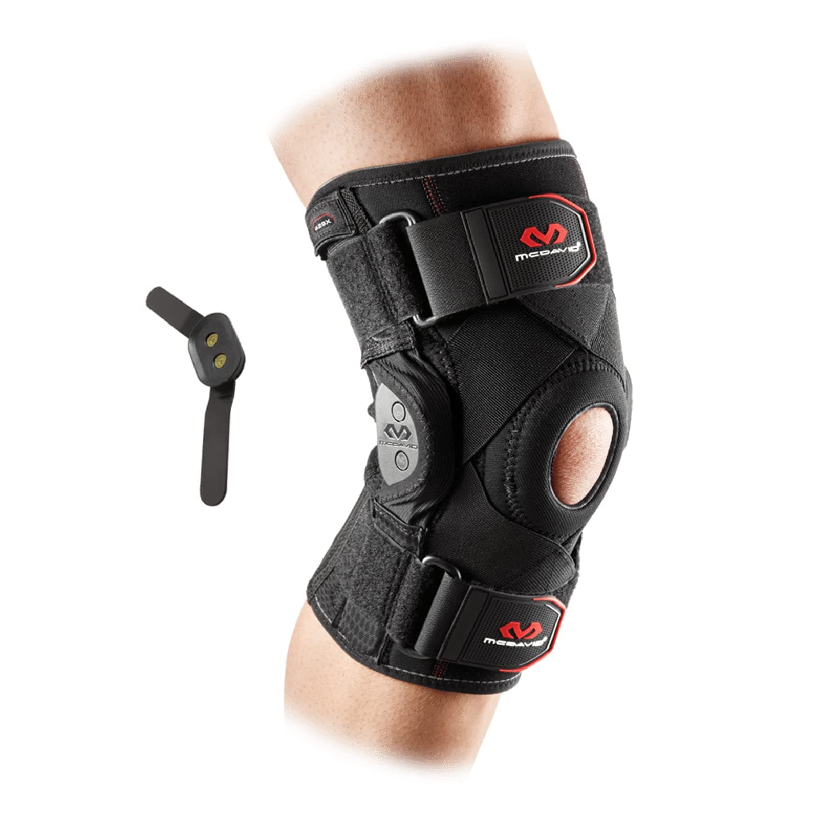 Mcdavid 429X Knee Brace, Maximum Knee Support & Compression for Knee Stability, Patellar Tendon Support, Tendonitis Pain Relief, Ligament Support, Reduce Injury & Assist in Recovery for Men & Women,