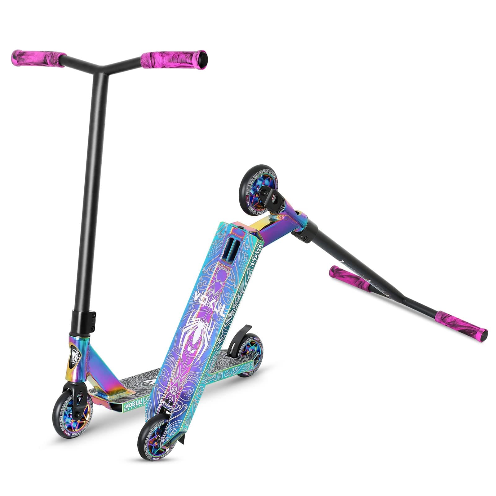 VOKUL K1 Pro Trick Scooter | Stunt Scooter, for Kids 8 Years and Up,Teens,Adults - Best Entry Level Freestyle Stunt Scooter for,Boys,Girls - Freestyle Skate Park Street Scooter