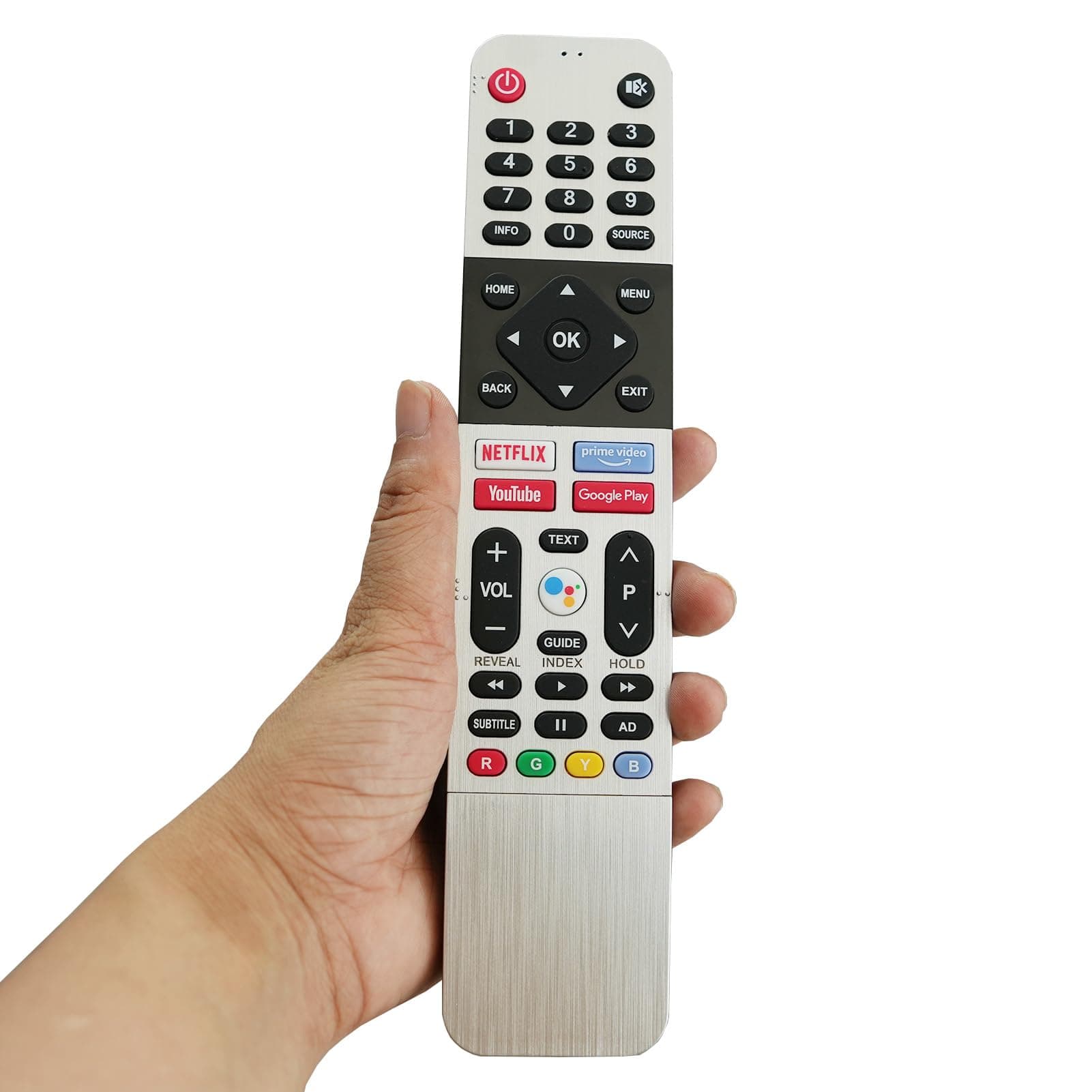 Universal Replacement Remote Control Compatible for Skyworth Android Smart TV 50UC6200 43UB5500 43UB5550 43UB5560 50UB5500