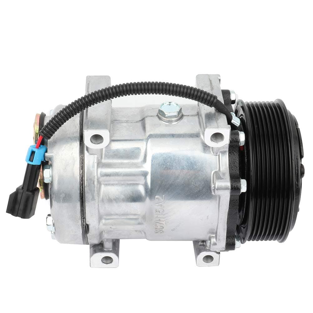 ECCPP A/C Compressor with Clutch 1991-2005 for Freightliner FL70 for M2 106 4.3L 5.9L 7.2L 8.3L 6.0L 6.4L 2015-2017 for F-reightliner Sprinter 2500 3500 2.1L Fast Cooling