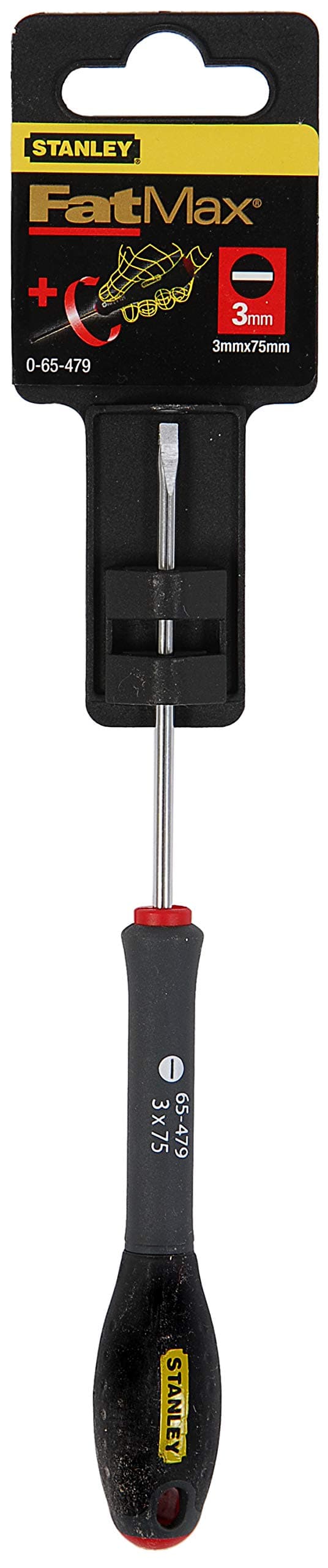 Stanley 0-65-479 Screwdriver Flared, Multicolor