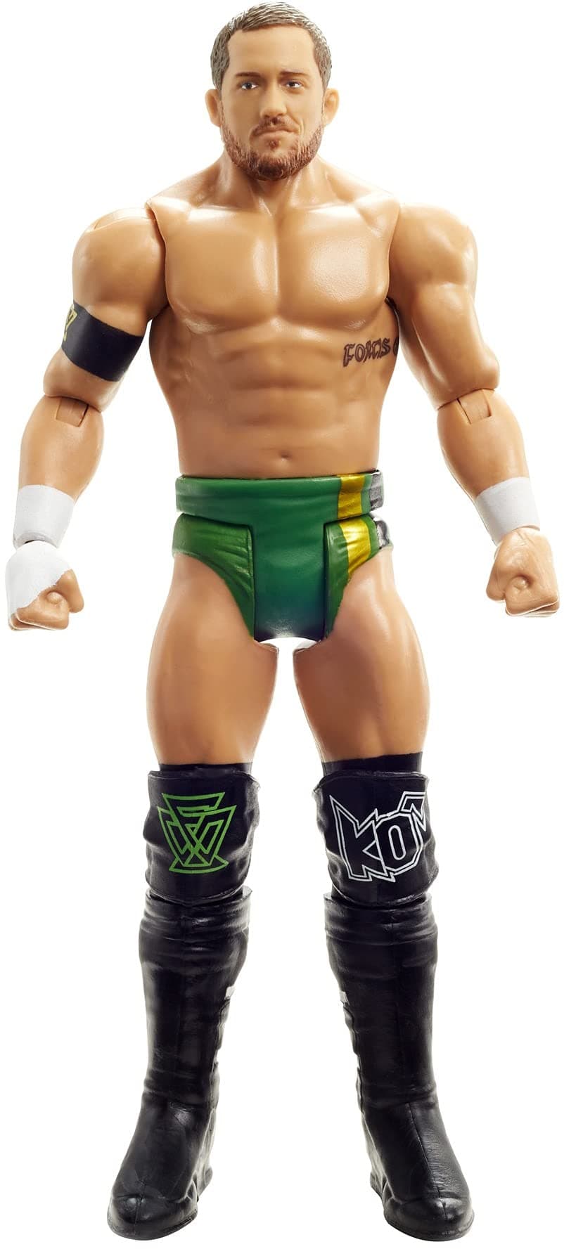 Mattel WWE Kyle O'Reilly Basic Action Figures, Posable 6 Inch/15.24 cm Collectible for Ages 6 Years Old & Up