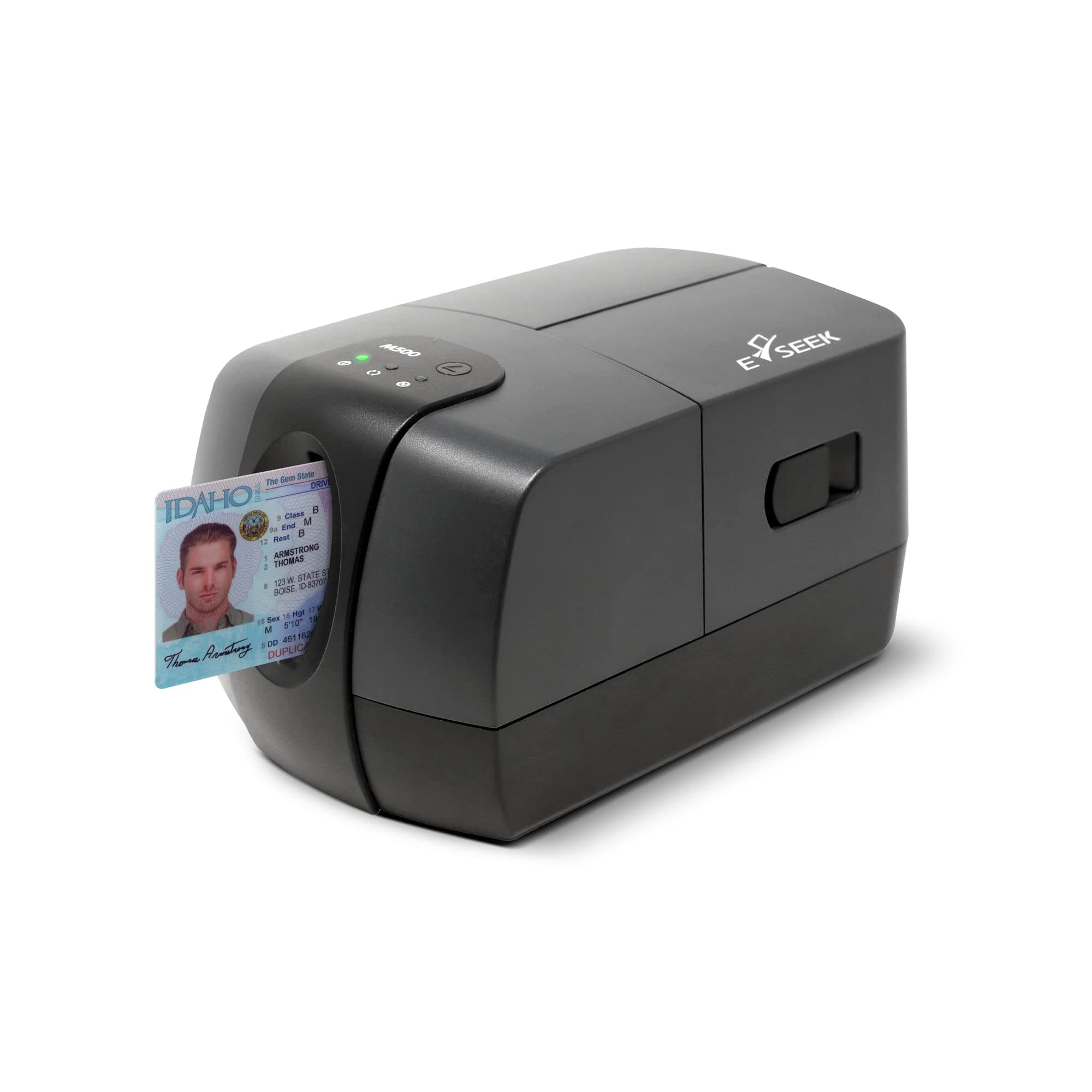E-Seek M500 Dual-Sided, High-Resolution Identity Card Authenticator with Single-Pass Operation