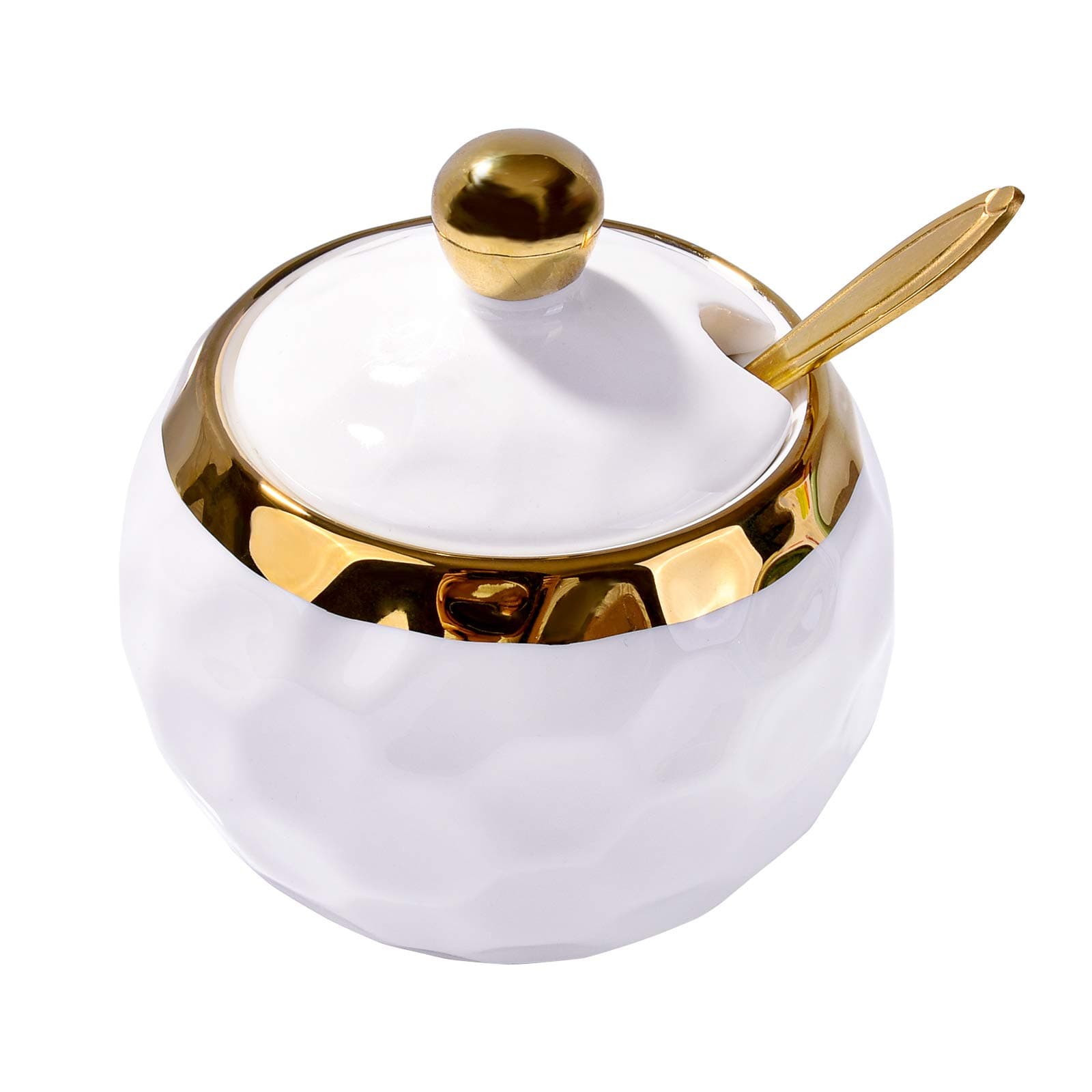 sugar bowl with lid