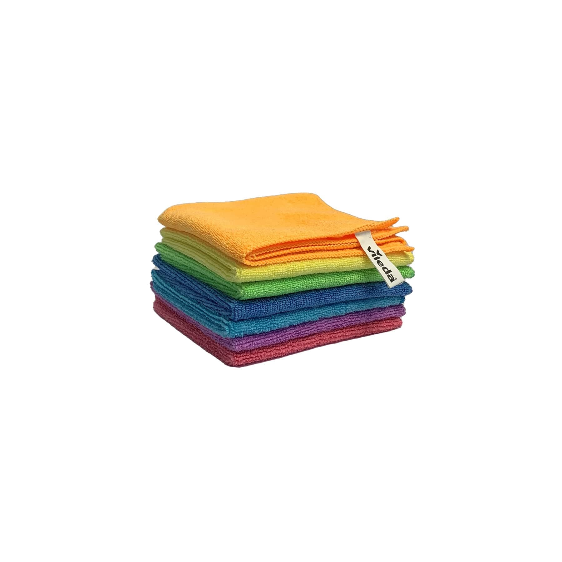 Colours Microfibre Cloths, Multipack Multipack, 30 x 30 cm, Multicoloured to Distinguish the Areas of Application, Pack of 7