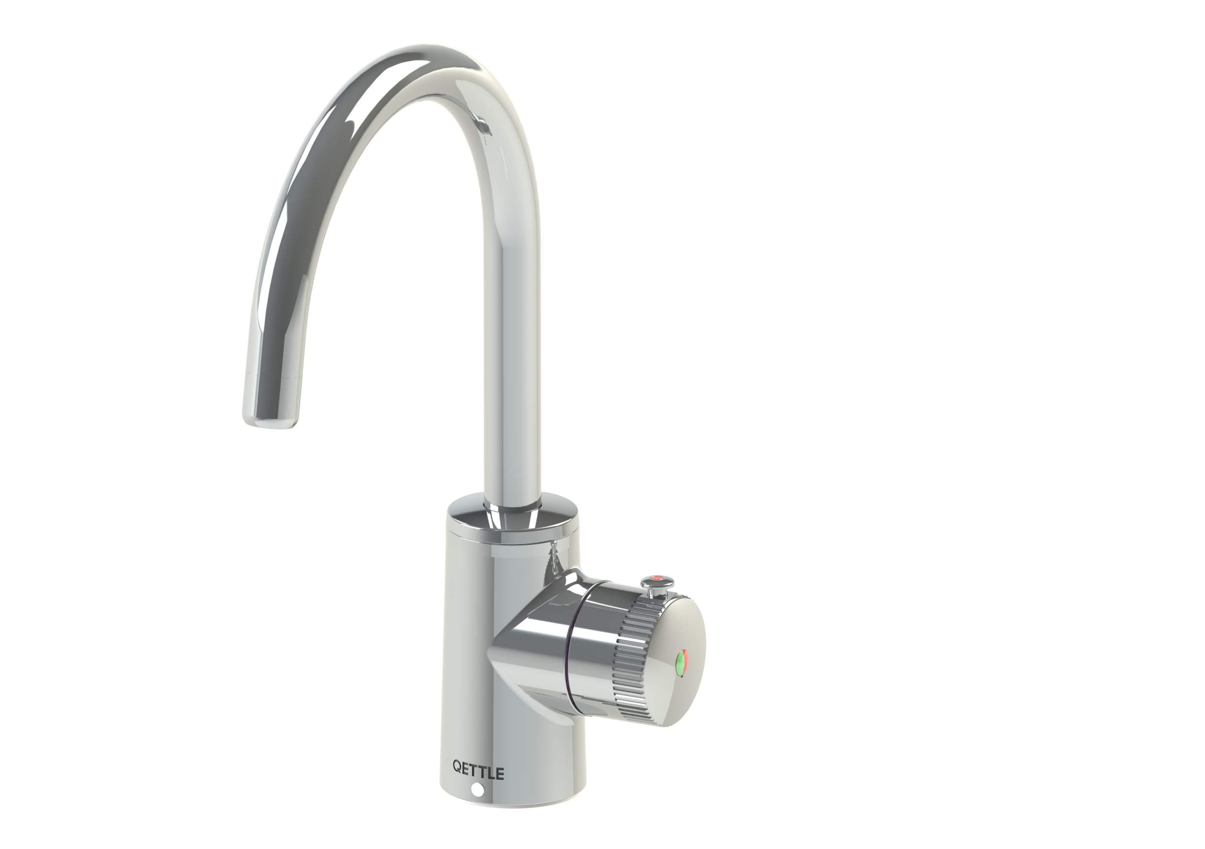 QETTLE MINI 2-in-1 Instant Boiling Water Tap | True Boiling and Filtered Cold (2 Litre Boiler)