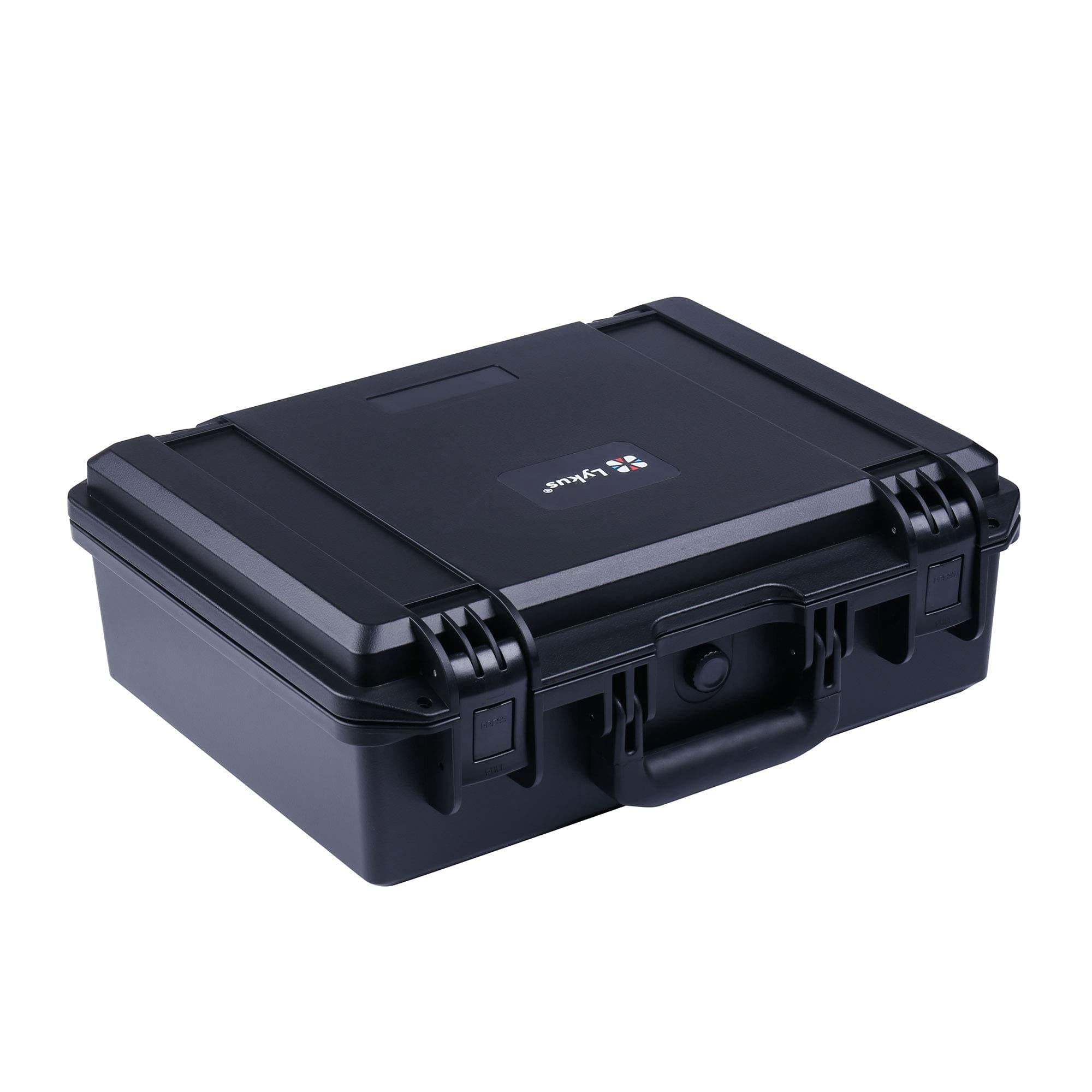 HC-3810 Waterproof Hard Case with Customisable Foam Insert, Interior Size 38x28x13.5 cm, Suitable for Camera, Lens, Drone, mic, Flashlight, Telescope, Action cam, Electronics, Tools, and More