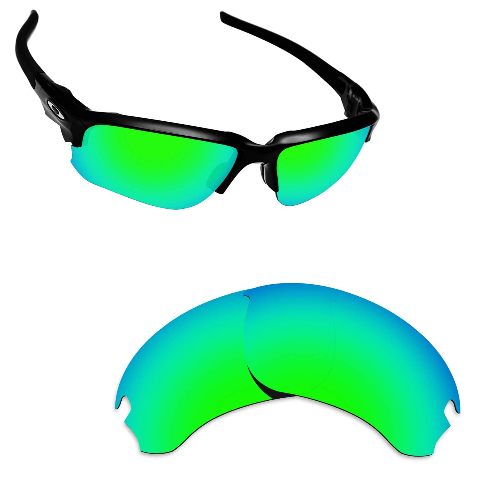 Alphax Polarized Replacement Lenses for Oakley Flak Draft OO9364 - Multiple Options