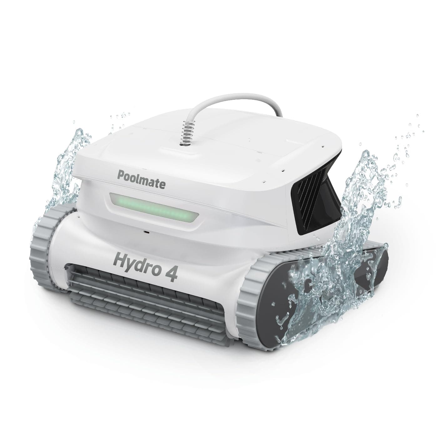 Chasing Hydro 4 Robotic Pool Cleaner for Inground Pools | Cordless & Battery-Powered | 14400mAh Battery | App Control & Scheduling | Dual Turbine Pumps | 95% Coverage | Residential & Commercial Pools