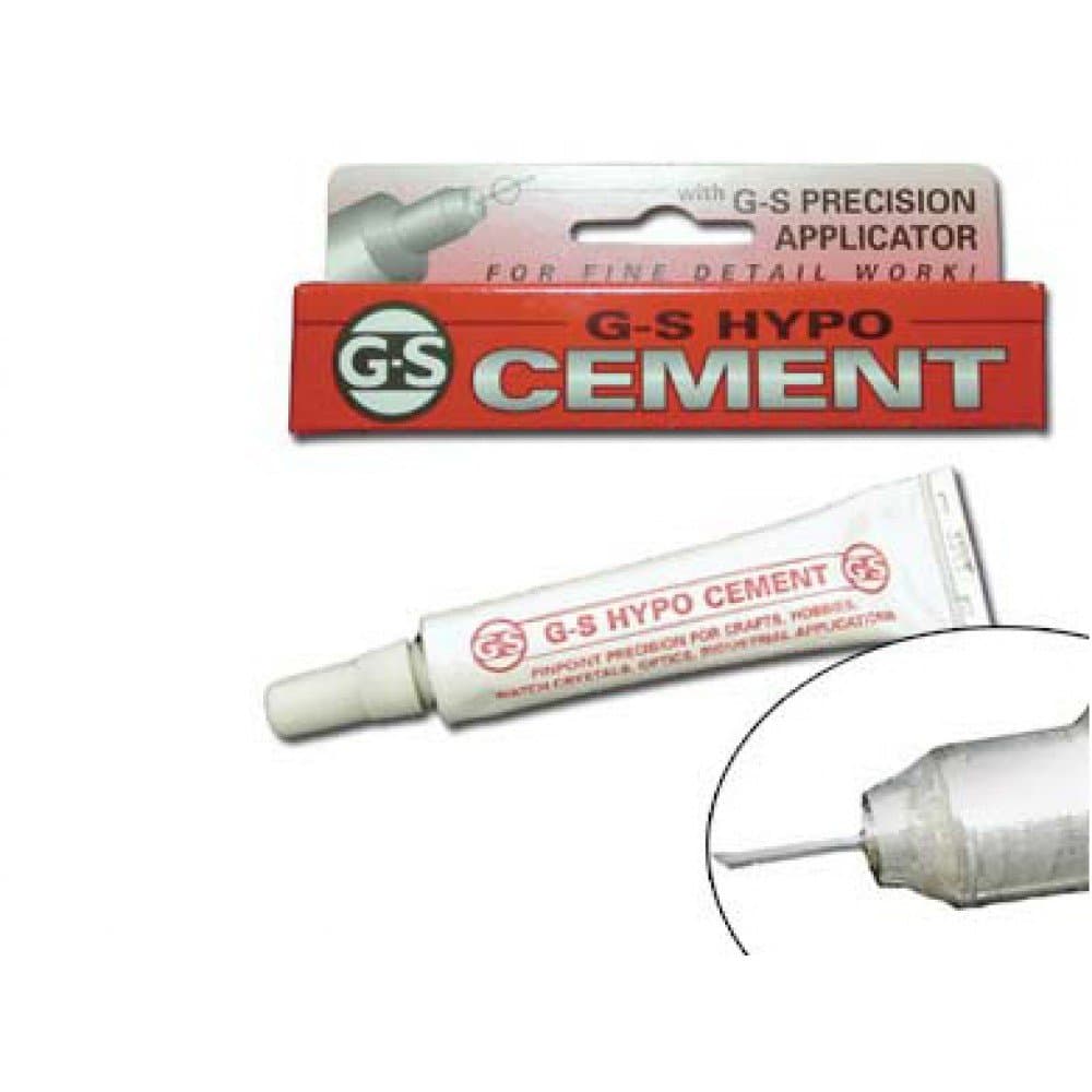 G S hypo cement glue