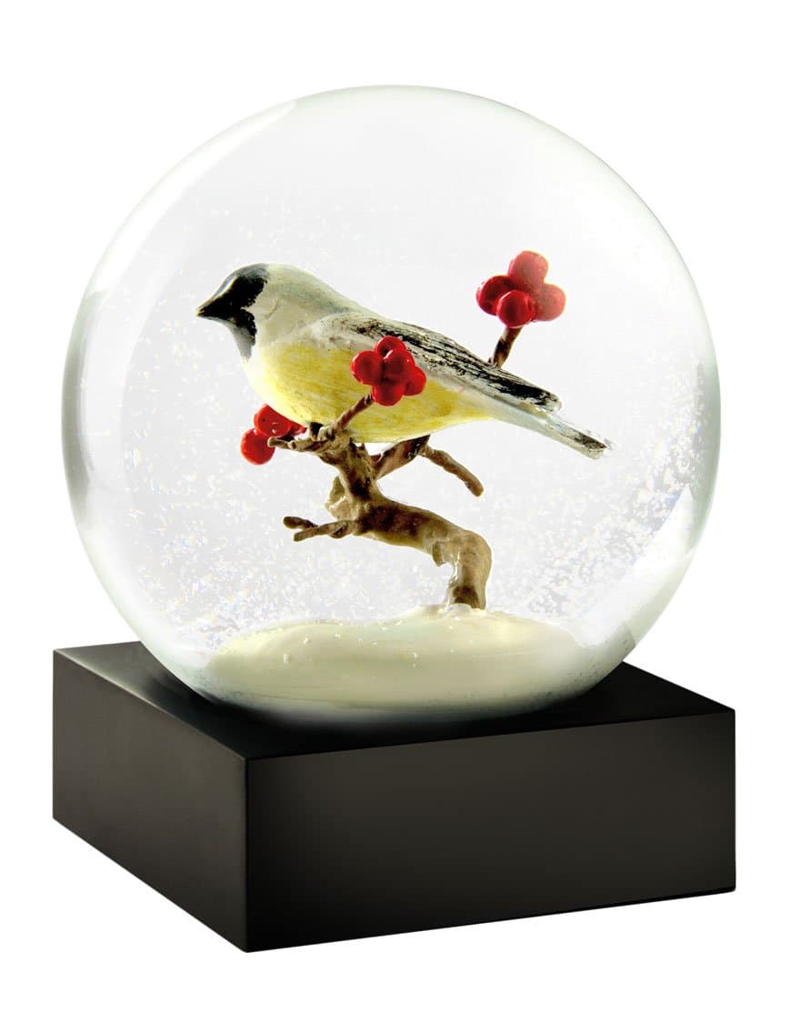 CoolSnowGlobes Chickadee Bird Snow Globe ®
