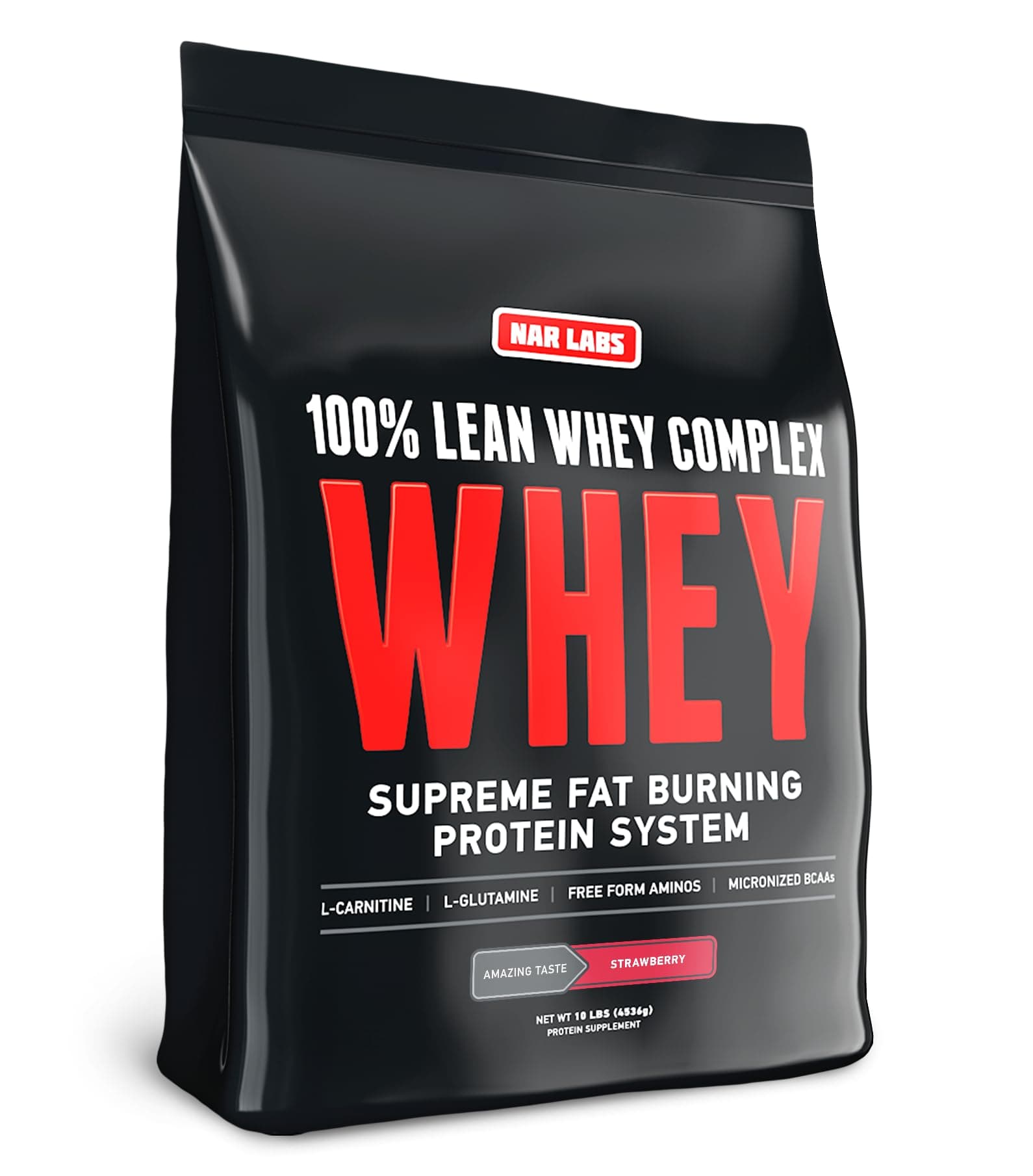 100% Lean Whey Complex 10 pounds (Strawberry)