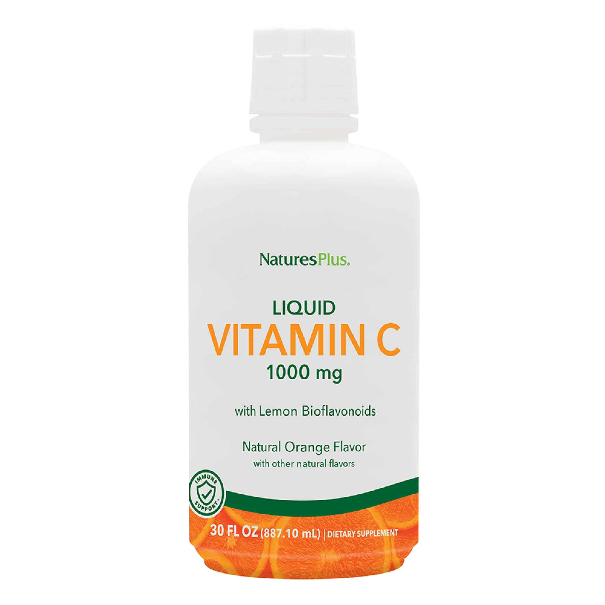 Liquid Vitamin C - 1000 mg, 30 fl oz - with Lemon Bioflavonoids - Vegetarian, Gluten Free - 30 Servings