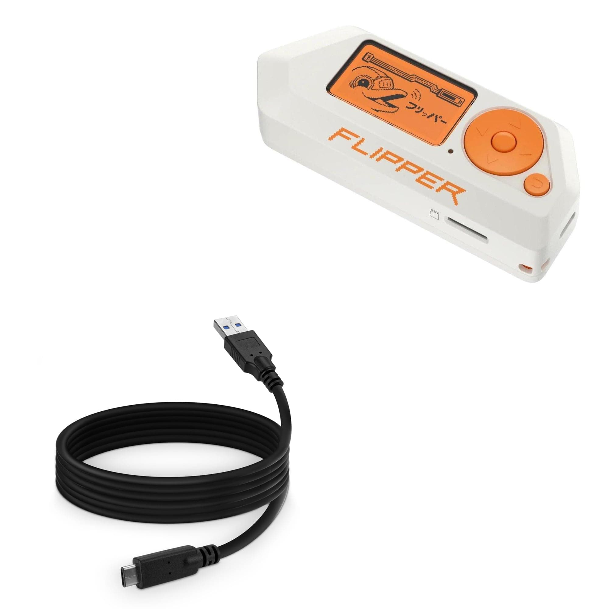 BoxWave Cable Compatible with Flipper Zero - DirectSync - USB 3.0 A to USB 3.1 Type C, USB C Charge and Sync Cable - 6ft - Black