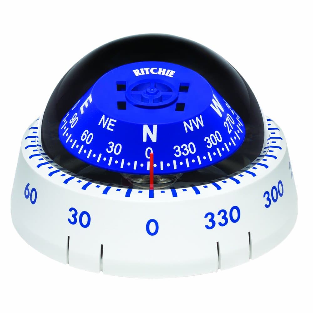 RitchieXP-99W Kayaker Surface Mount Compass White