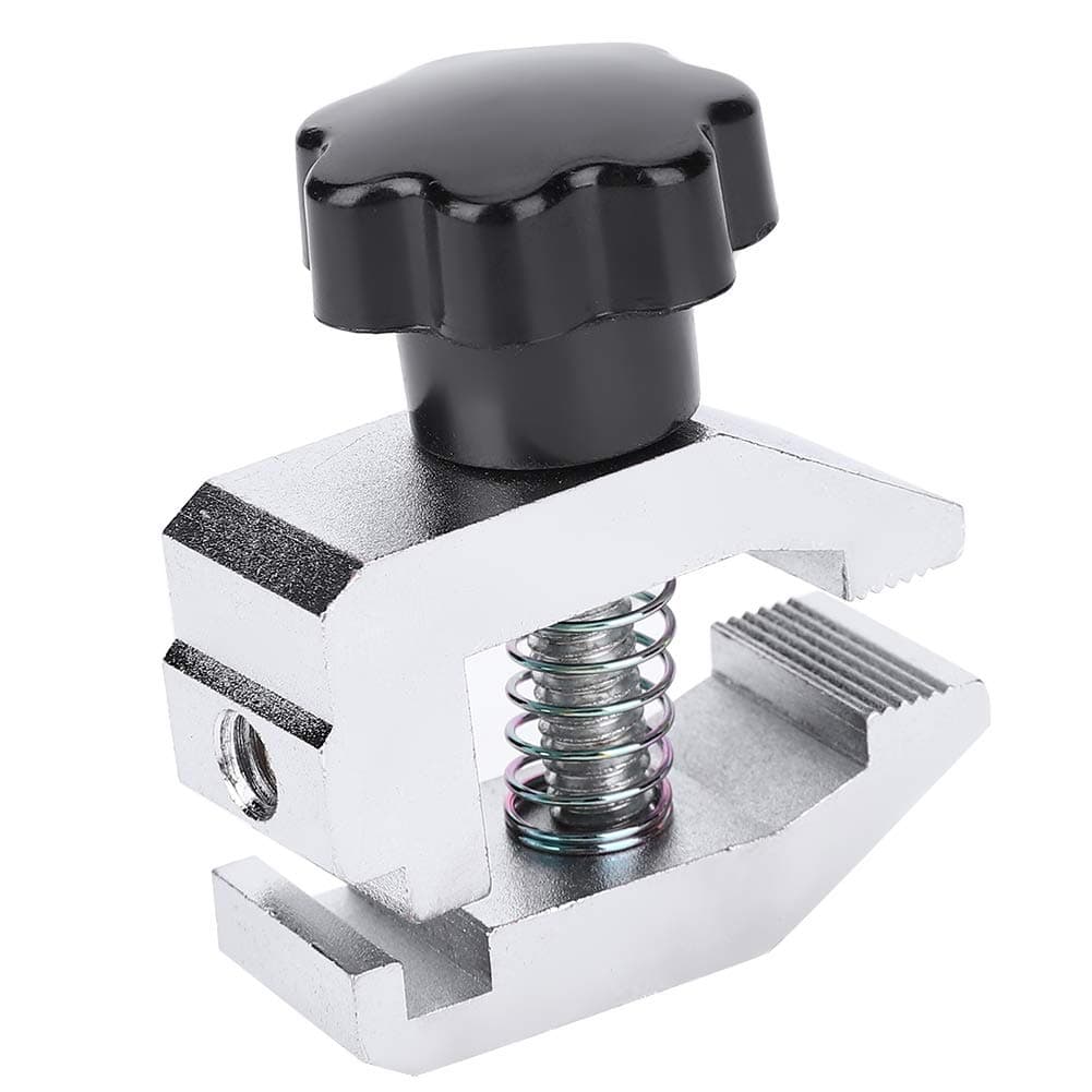 ViaGasaFamido SJJ-01 Push Pull Force Fixture 500N High Loading Capacity Stainless Steel Jaw Clamp Thrust Tension Meter