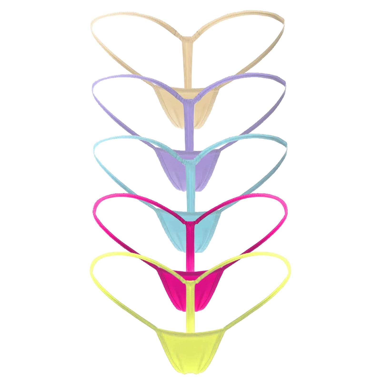 Women's G-Strings Micro Thongs Tiny Panties Underwear