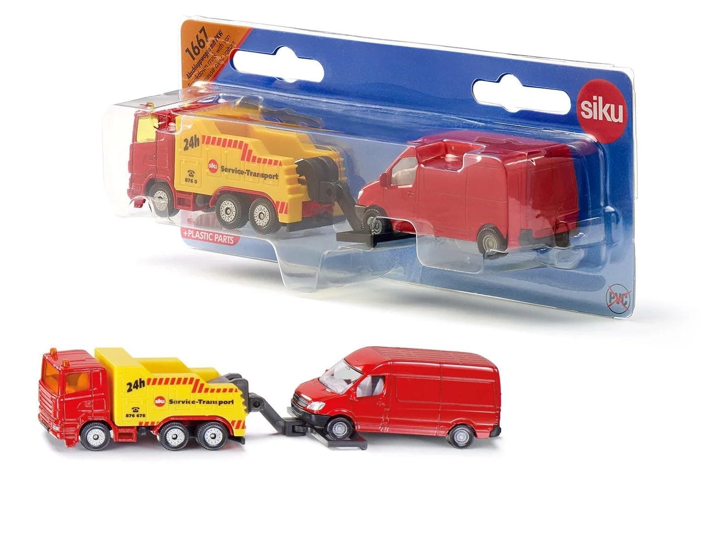 Siku S1667 Breakdown truck with van