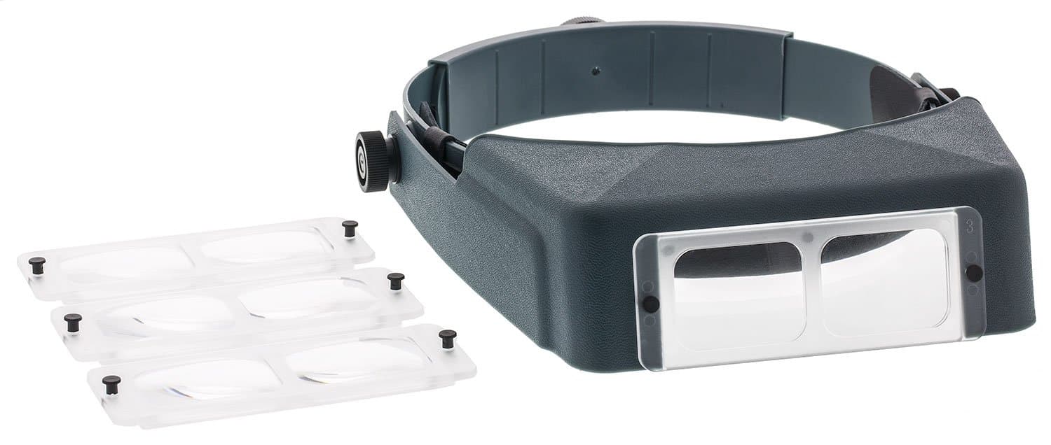 Donegan Optical Optivisor Al Headband Magnification Set-