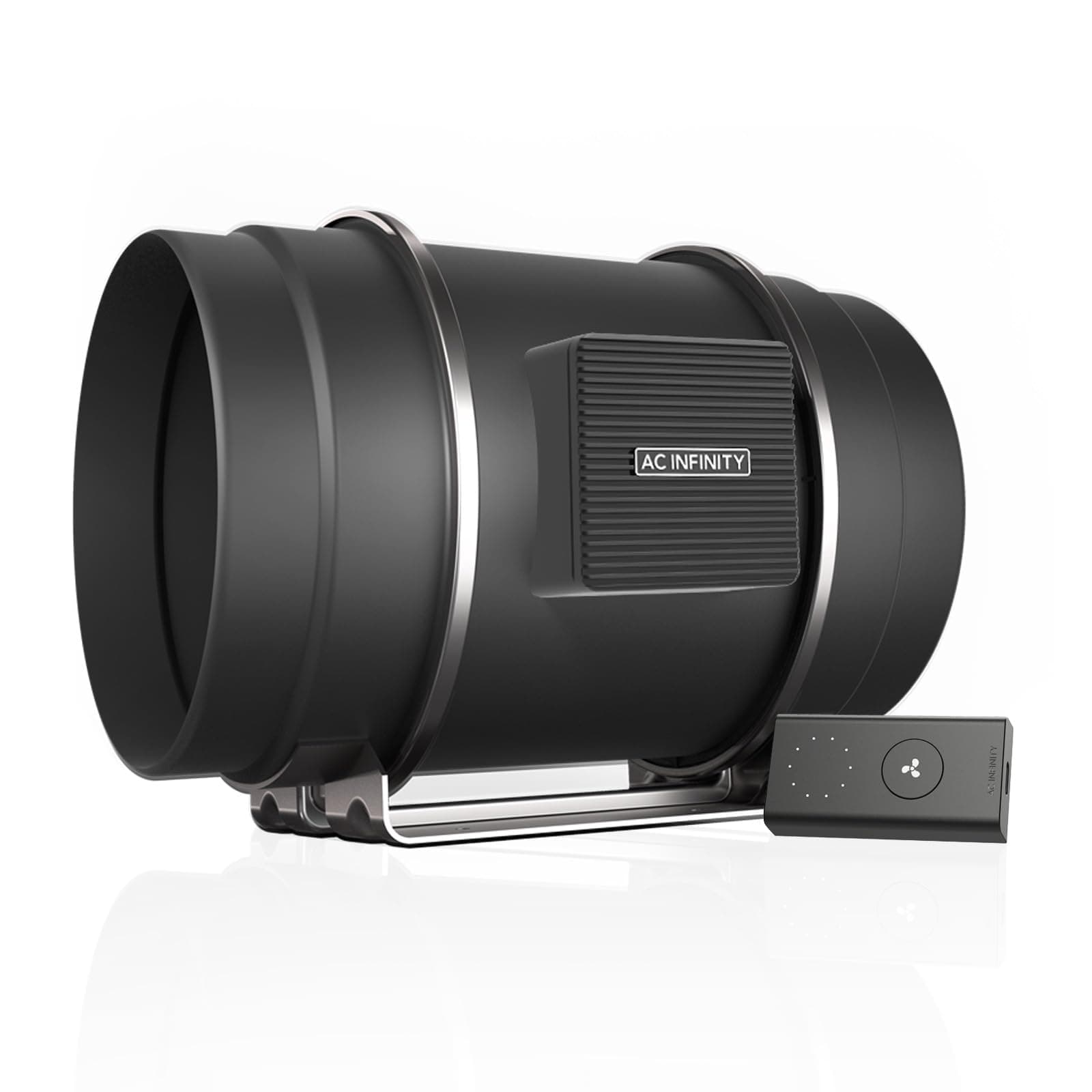 CLOUDLINE S8, Quiet 8” Inline Duct Fan with Speed Controller - Ventilation Exhaust Fan for Heating Cooling Booster, Grow Tents, Hydroponics