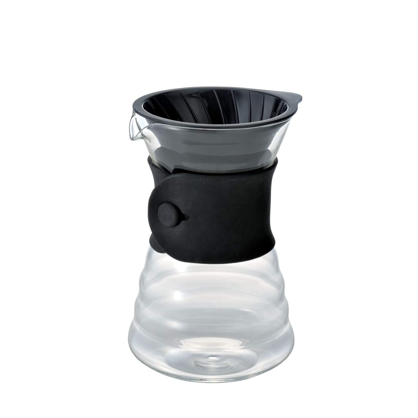 V60 Drip Coffee Decanter, 700ml, Black