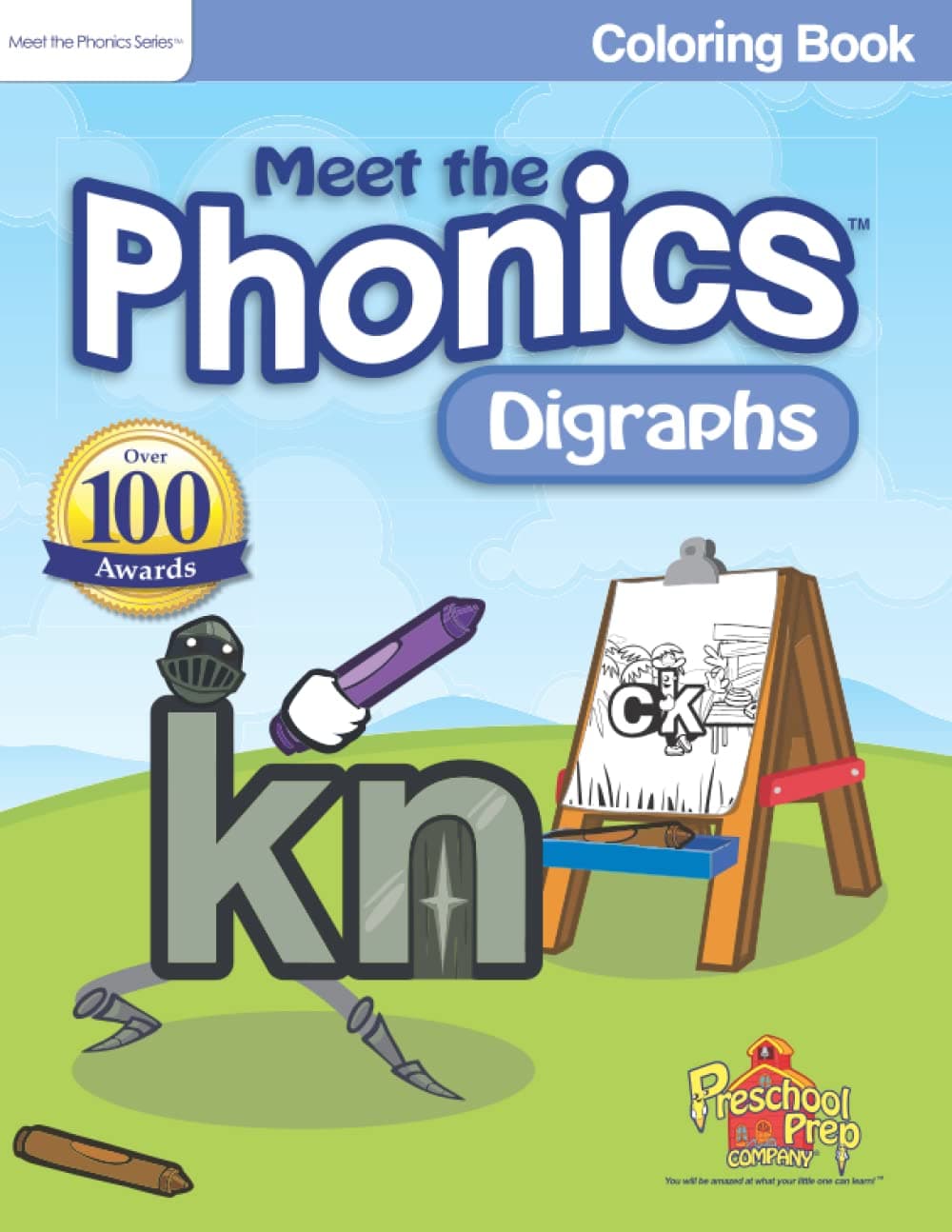 Bowker Meet the Phonics Digraphs Coloring Book