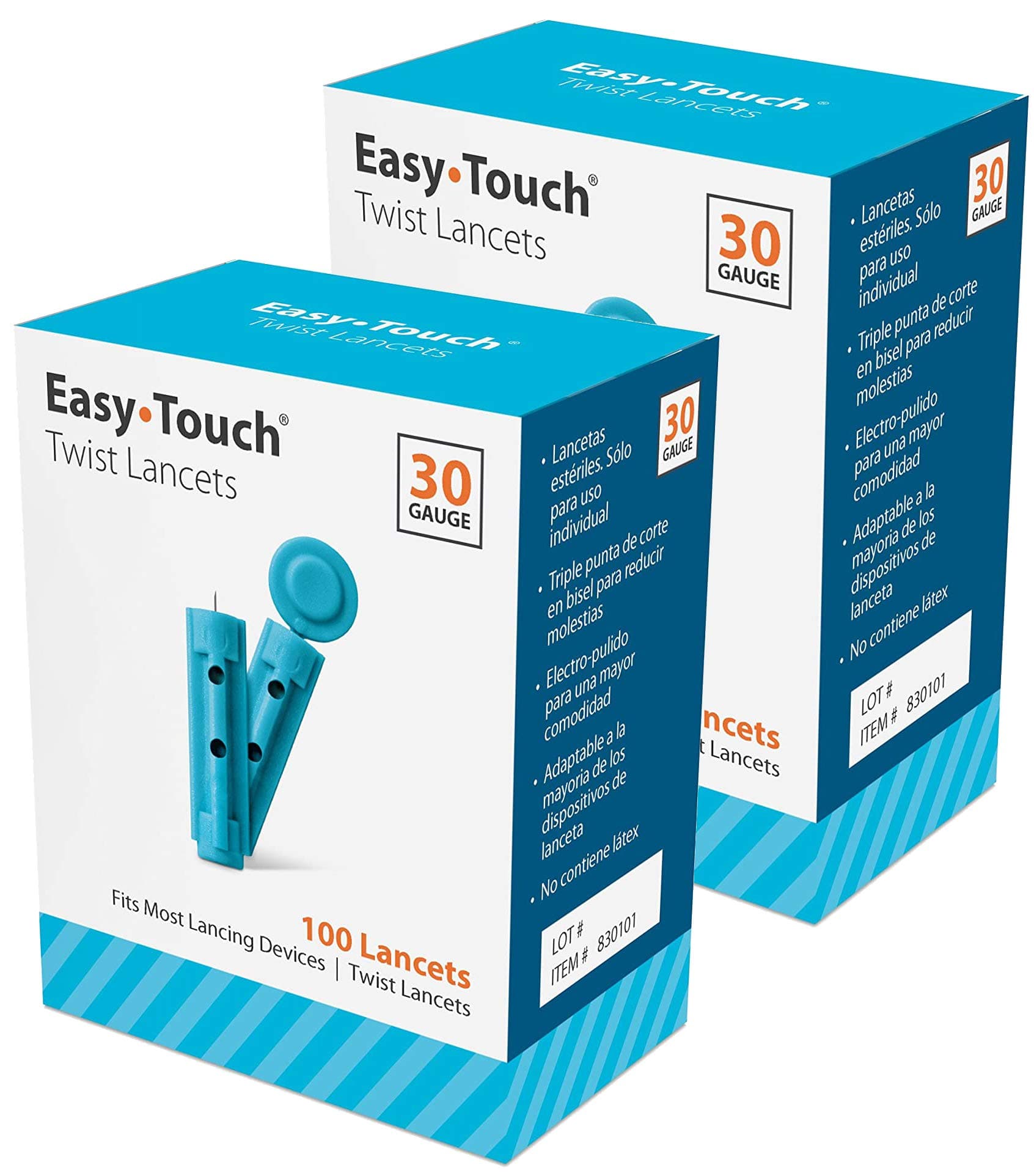 EasyTouch 830101 Twist Lancet, (200)