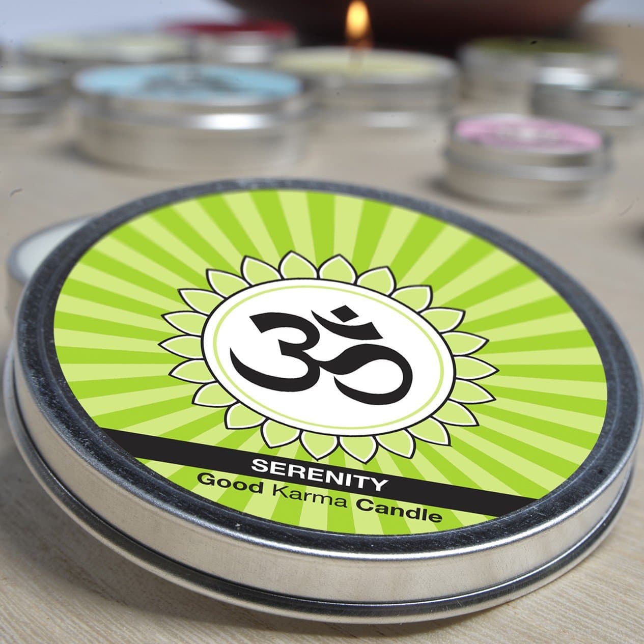 Good Karma Candle - Om / Serenity