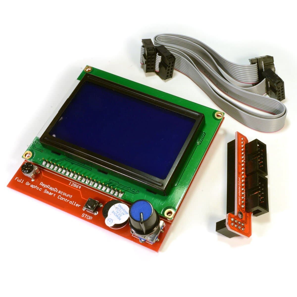 3D CAM Full Graphic Smart Controller LCD Display for RAMPS 1.4 RepRap 3D Printer Electronics (128 x 64 Display with SD Card Reader)