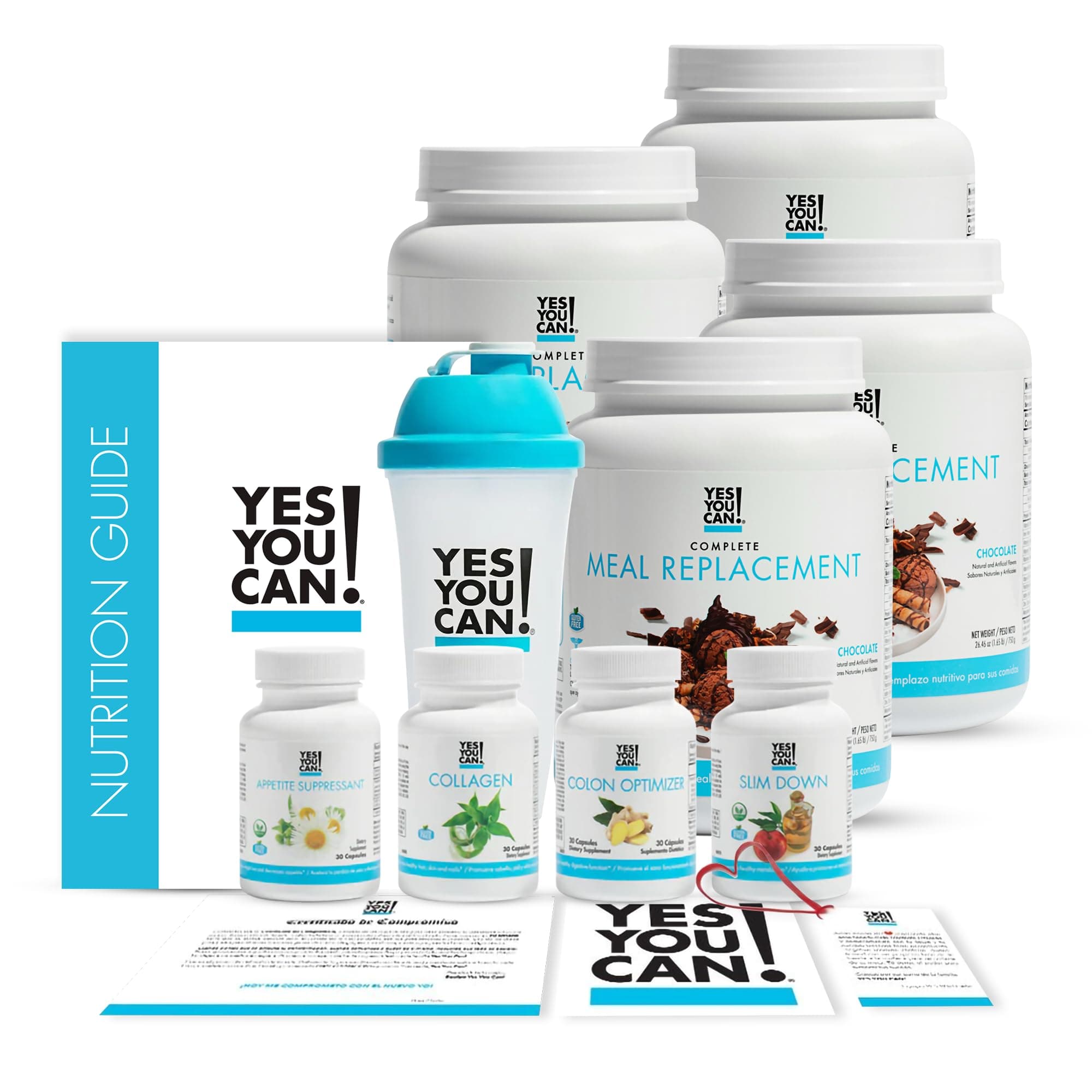 Transform Kit Complete Meal Replacement - Contains Meal Replacement Powder Shake and Natural Meal Replacement Supplements, Nutritional Healthy Meals Replacement (Chocolate - 60 Servings)