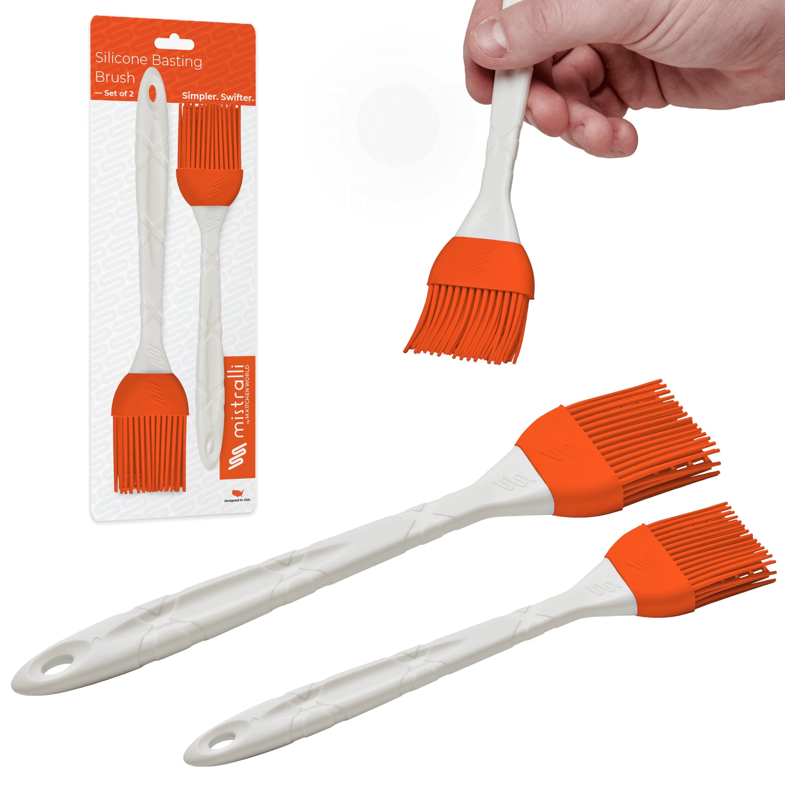 M KITCHEN WORLD Basting Brush for Cooking