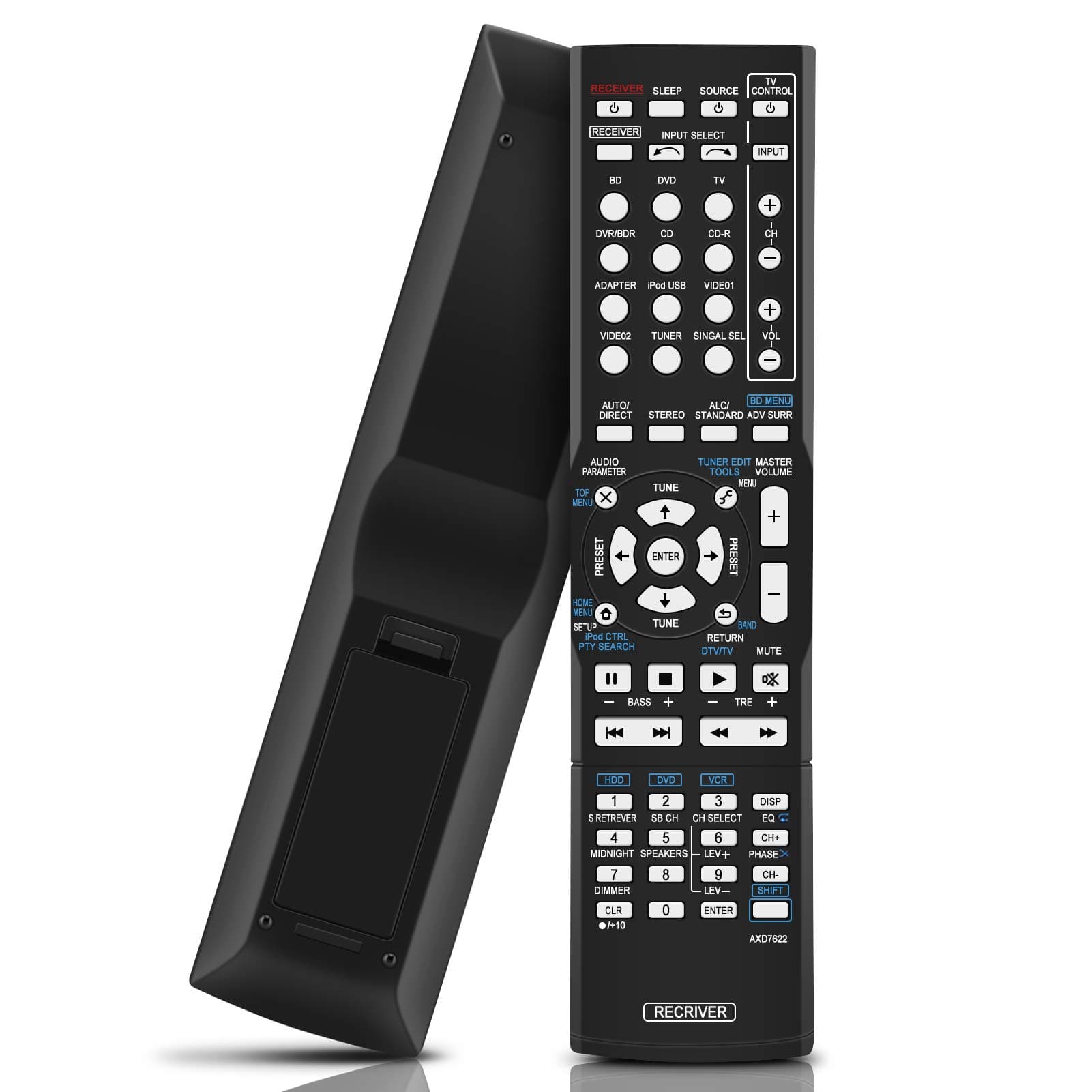 AV Receiver Remote Control, Universal Remote Control Receiver, Replacement Remote Control Receiver
