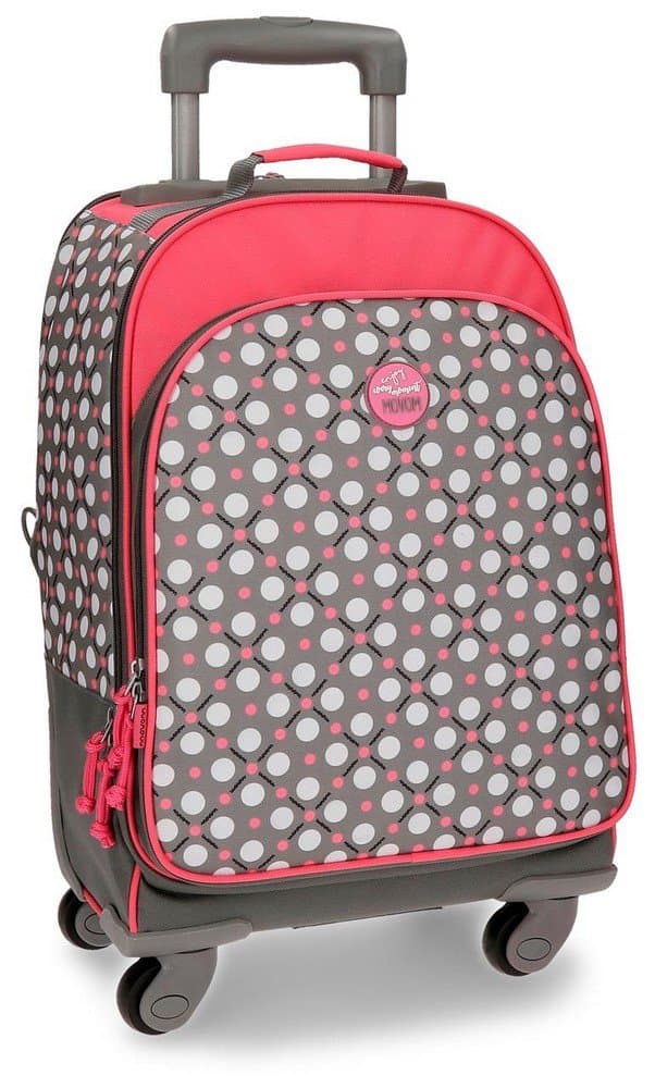 Movom Flamenca Grey Adaptable Backpack With Trolley