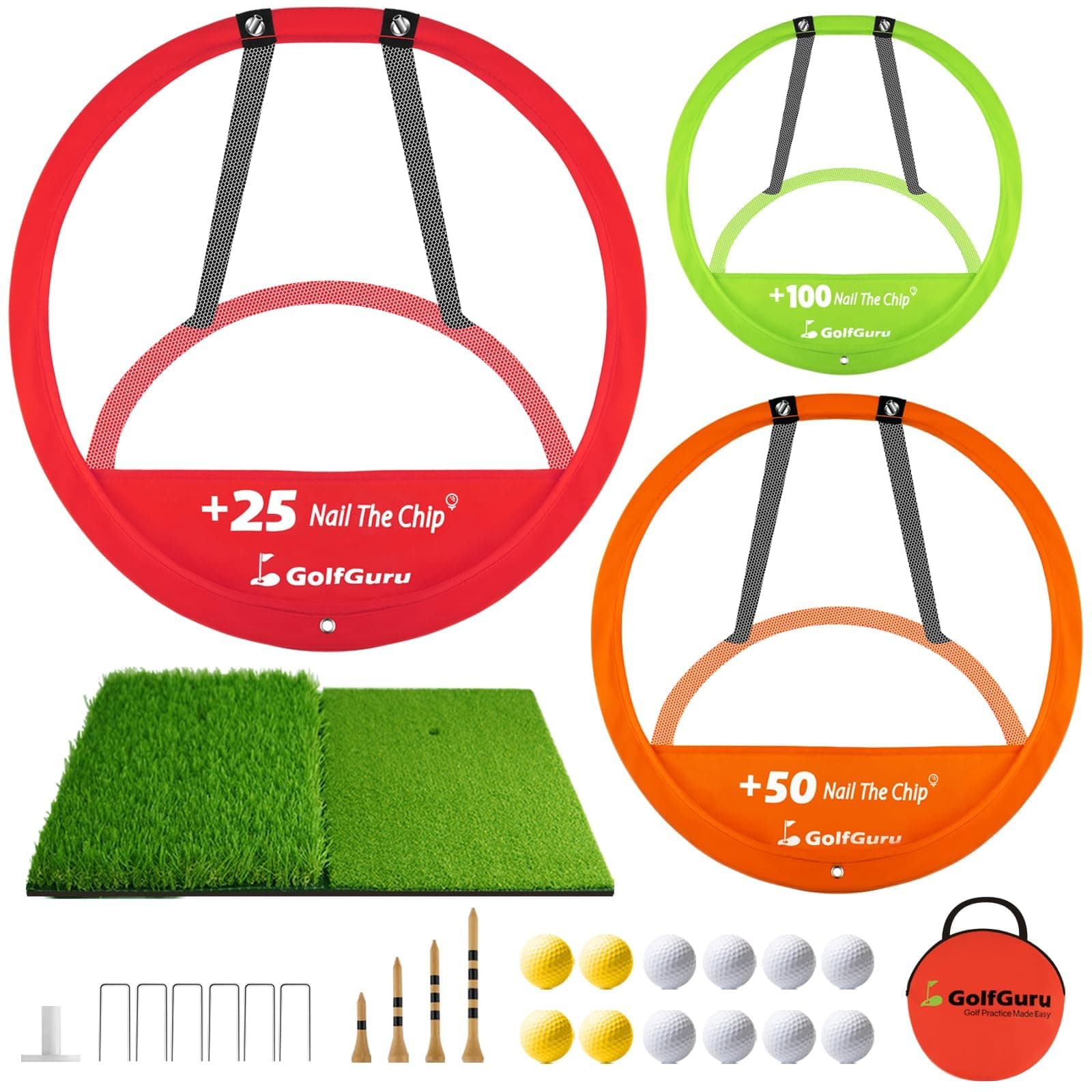 Golf Chipping Net & Mat