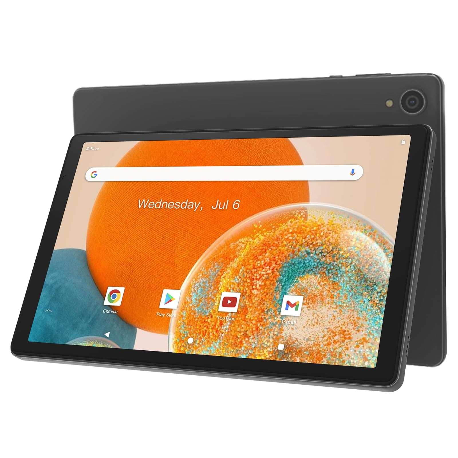 10.1“ Tablet, 2025 Latest Android 14 with Octa-Core Processor, 8GB&64GB Storage(Expand to 512GB), Dual Camera, G-Sensor, WiFi 6&Bth 5, 5000mAh Battery