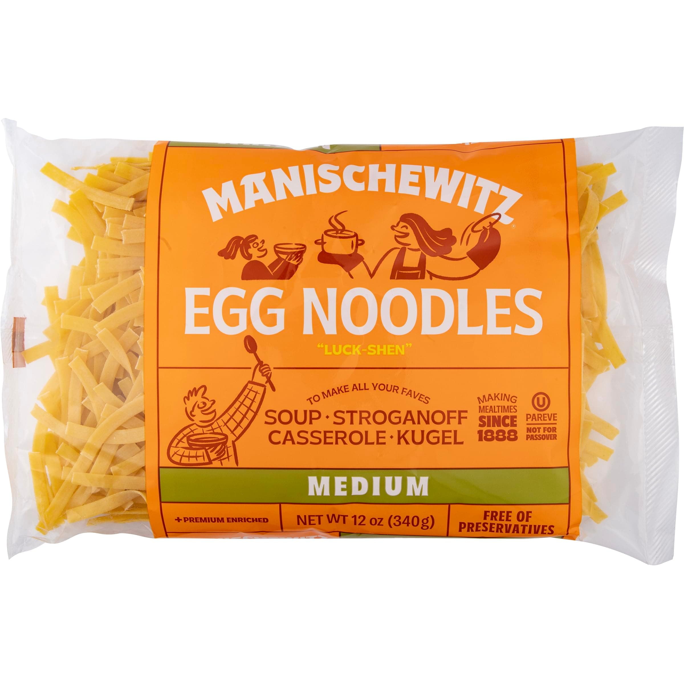 Medium Noodles, 12 oz