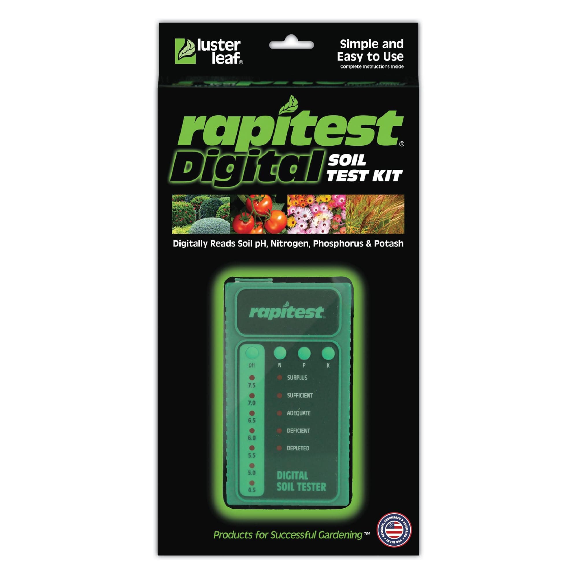Luster Leaf 1605 Rapitest Digital Soil testing Kit