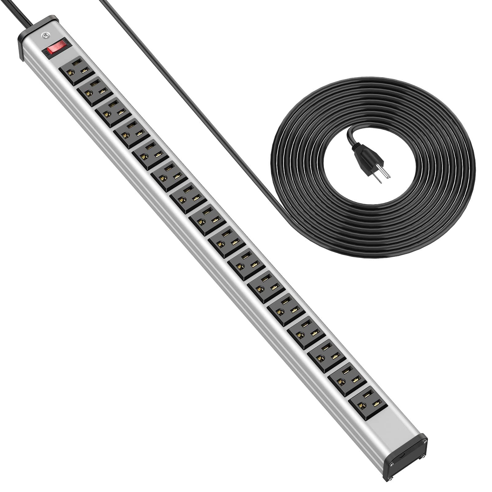 16 Outlet Power Strip Surge Protector