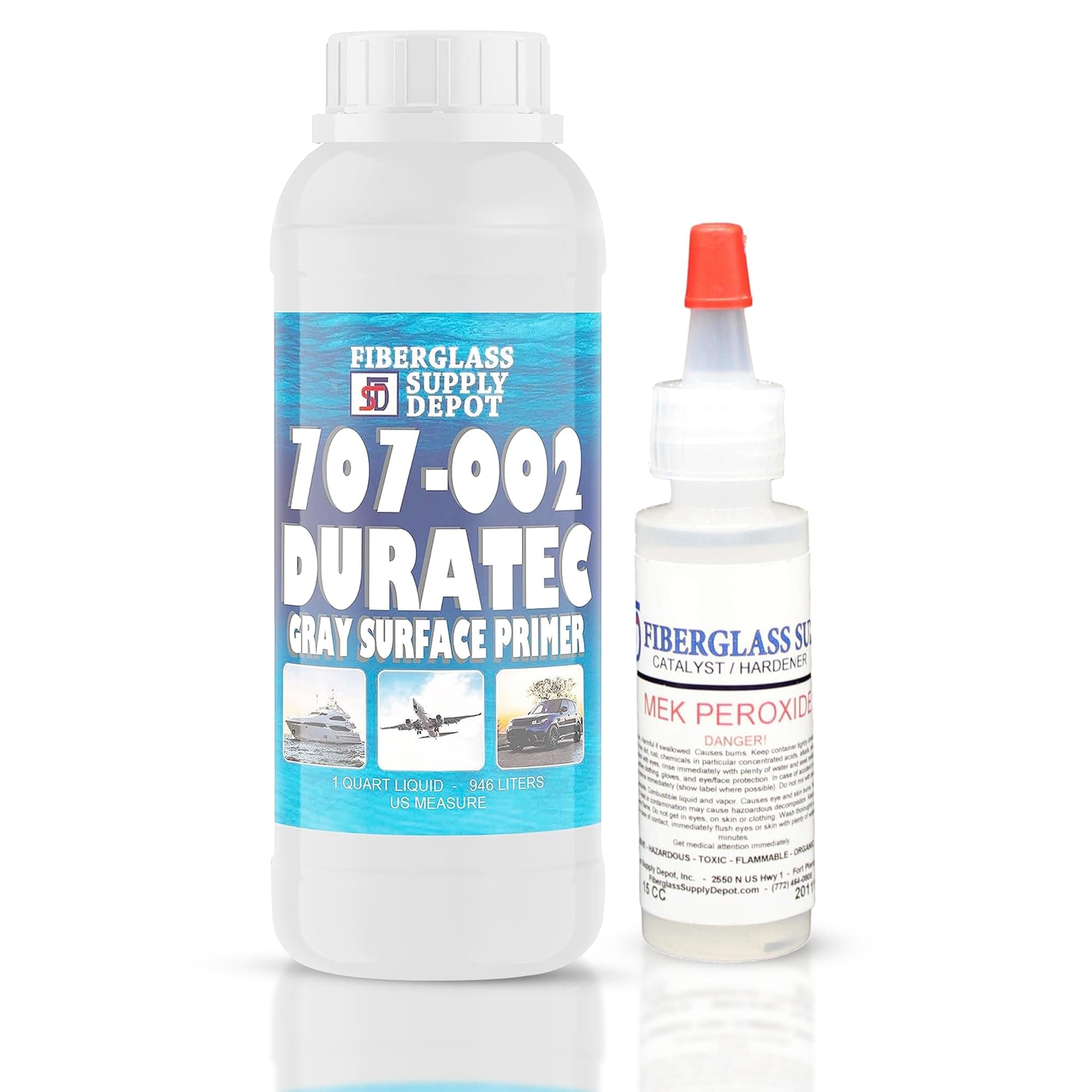 Duratec 707-002 Grey Surface Primer with Hardener Quart