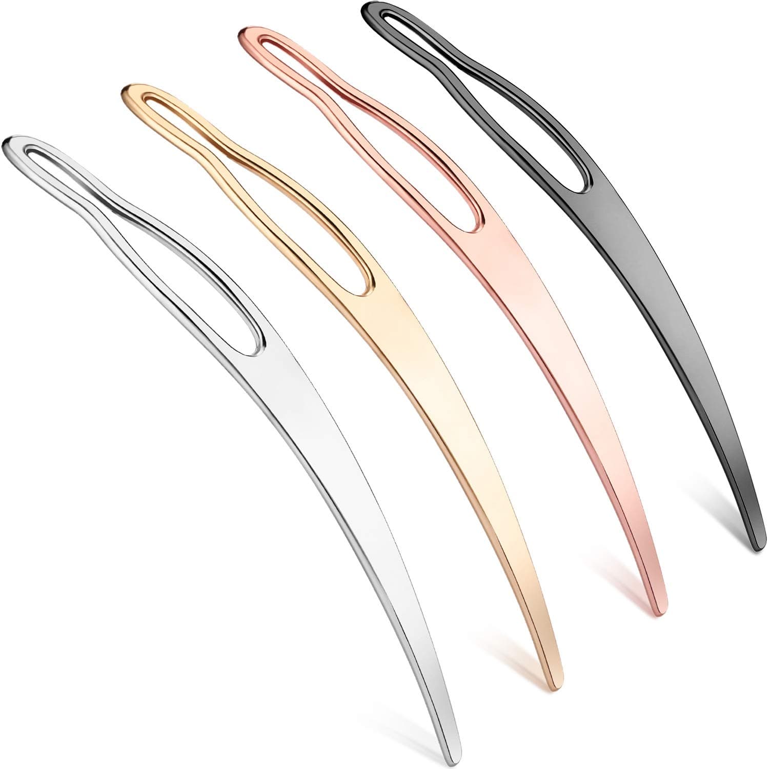 Dreadlock Tool Interlocking Tool for Locs, Easyloc Hair Tool for Dreadlocks, Interlocks or Sisterlocks, Tightening Accessory for Small Starting and Maintaining Your Locs(Gold, Silver, Black, Rose Gold