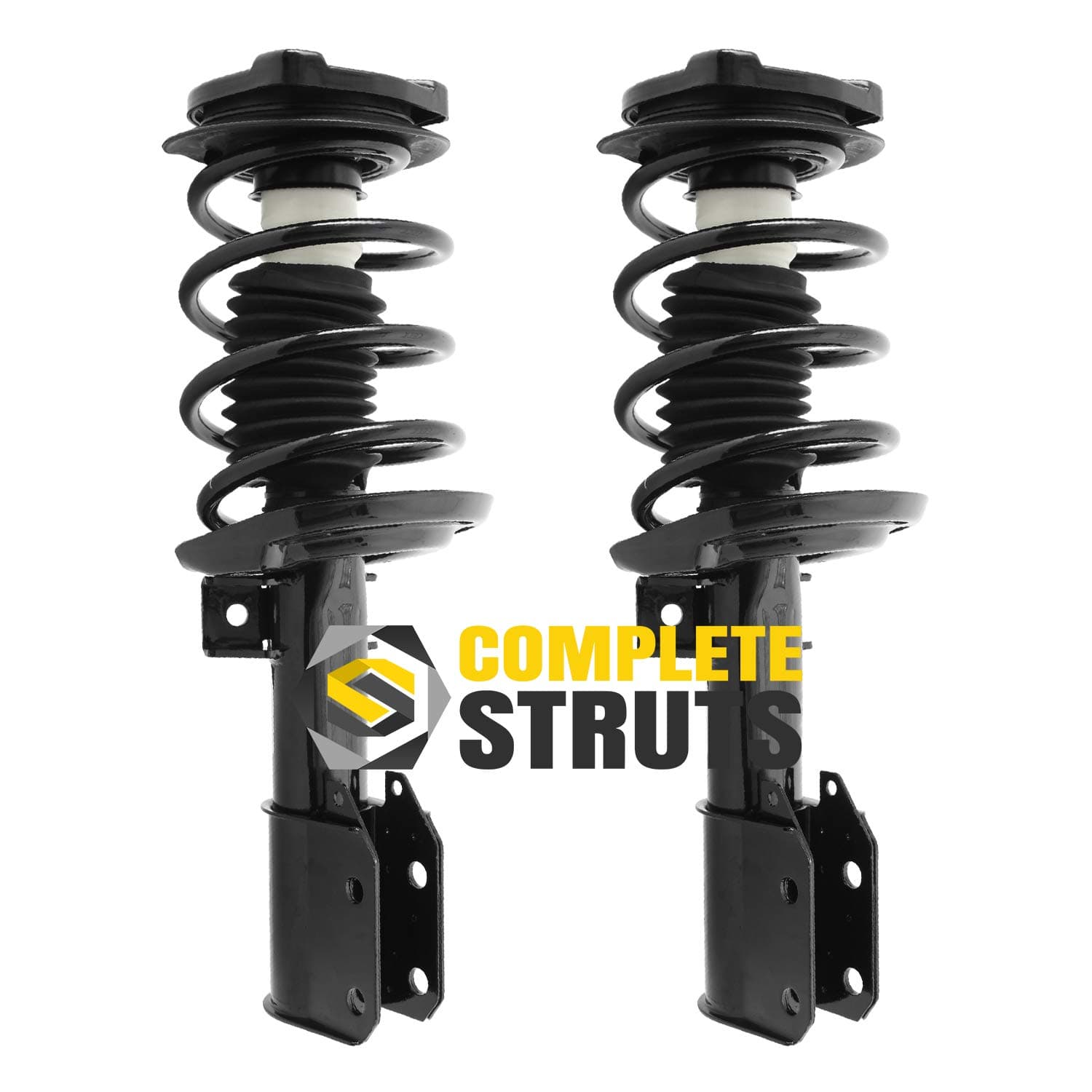 COMPLETESTRUTS Front Quick Complete Strut Assemblies with Coil Springs Replacement for 2008-2014 Mercedes C300 4Matic - Set of 2