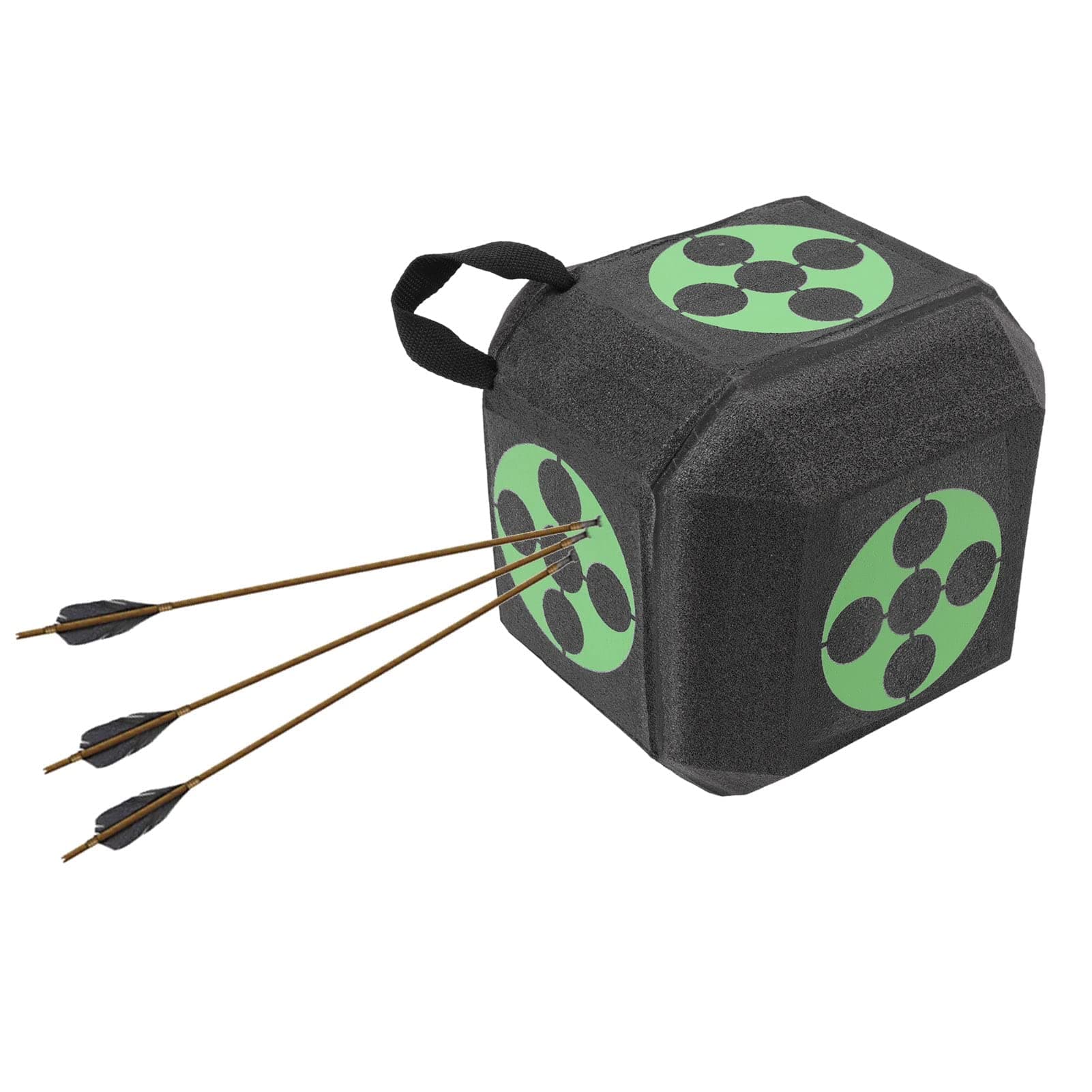 Longzhuo 18 Sided 3D Archery Target Large Dice EXPE Foam, Target for Hunting Shooting Indoor Outdoor for Hunting Shooting Bow and Arrow Shooting Target for all Arrow Types