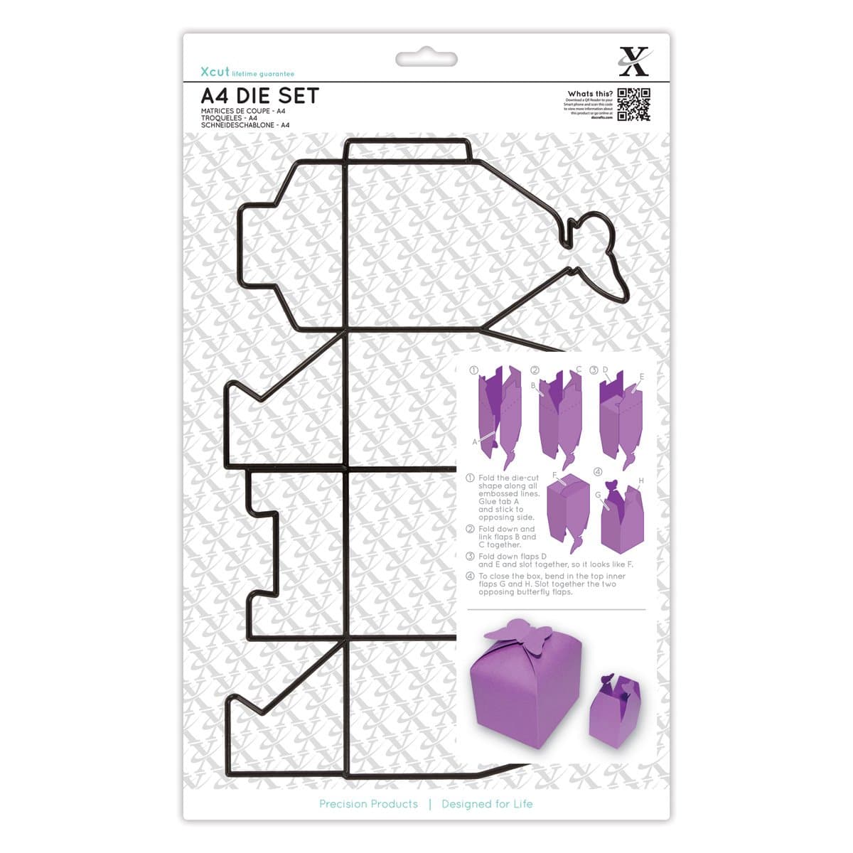 xcut A4 Die, Butterfly Box