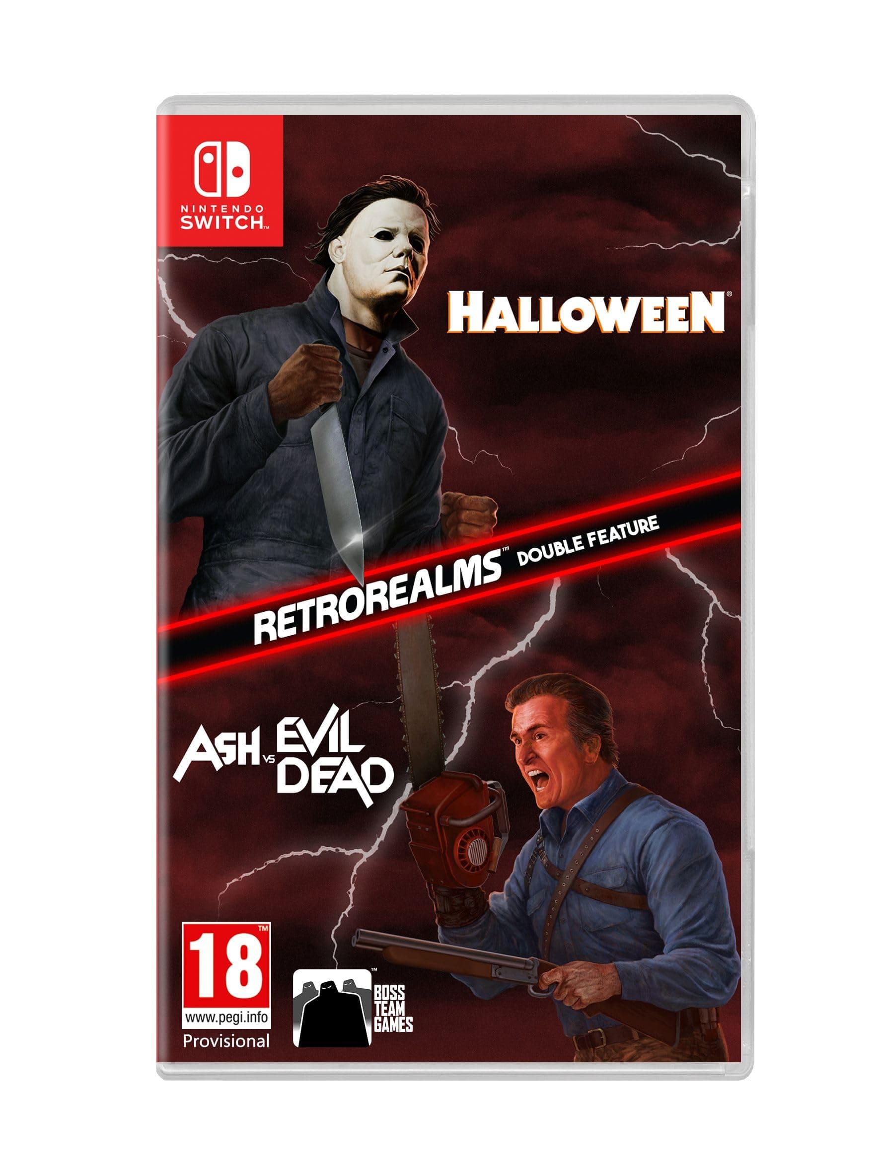 Nighthawk Interactive (NIGPT) Halloween & Ash vs Evil Dead Retro Realms - Switch