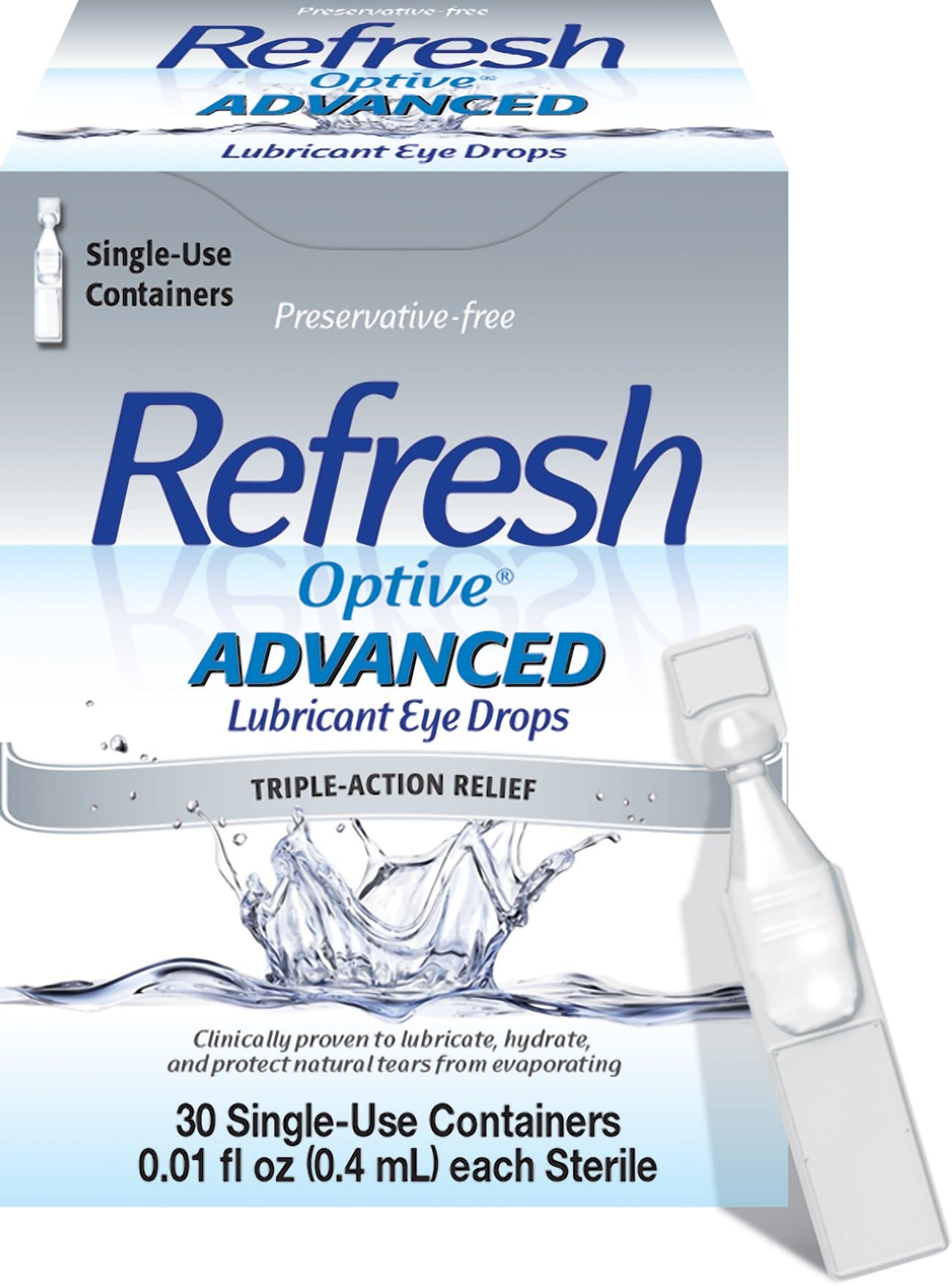 REFRESH OPTIVE ADVANCED Preservative-Free