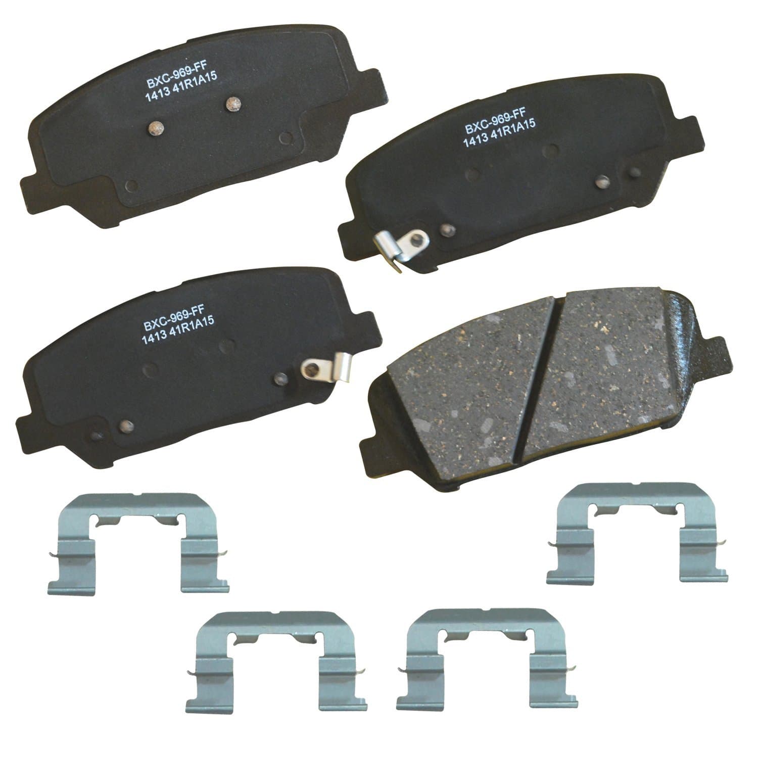 BENDIX SBC1413 Stop By Brake Pad, 4 Pack